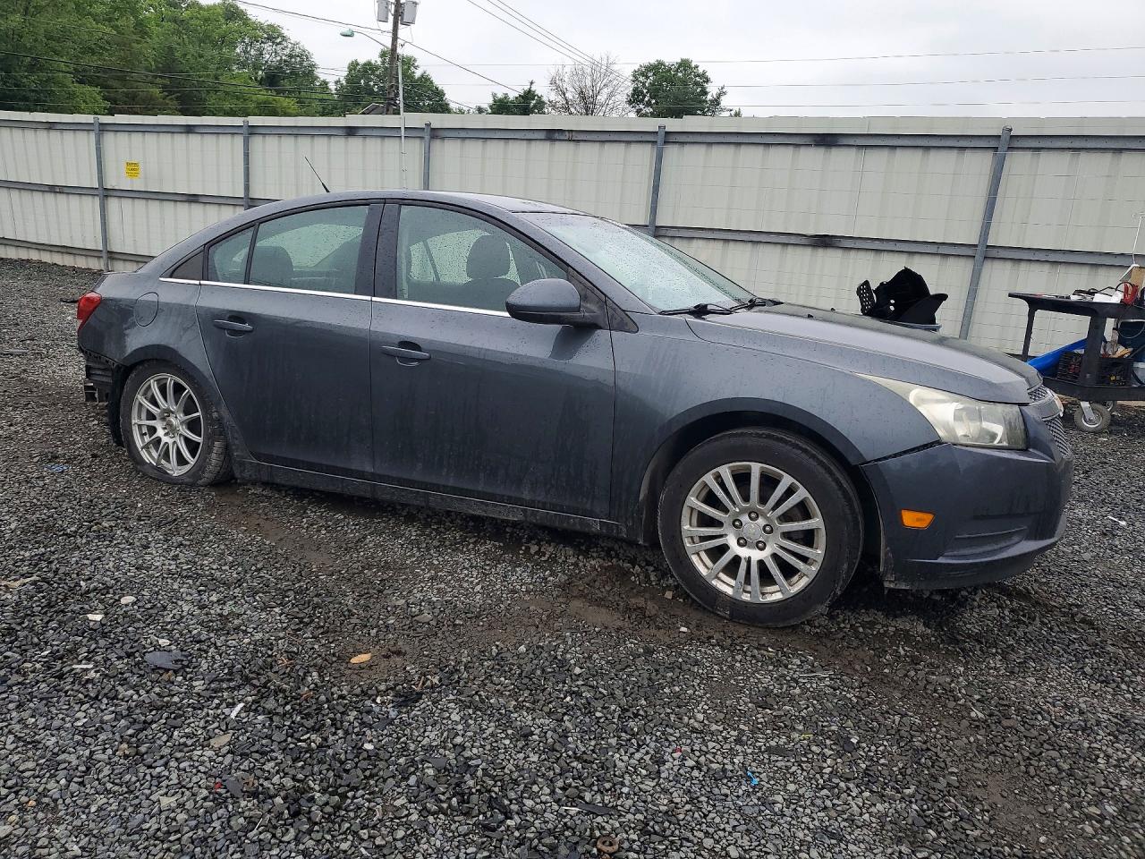 2013 Chevrolet Cruze Eco Gray vin: 1G1PH5SB9D7213652