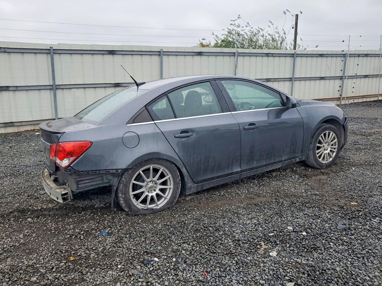 2013 Chevrolet Cruze Eco Gray vin: 1G1PH5SB9D7213652