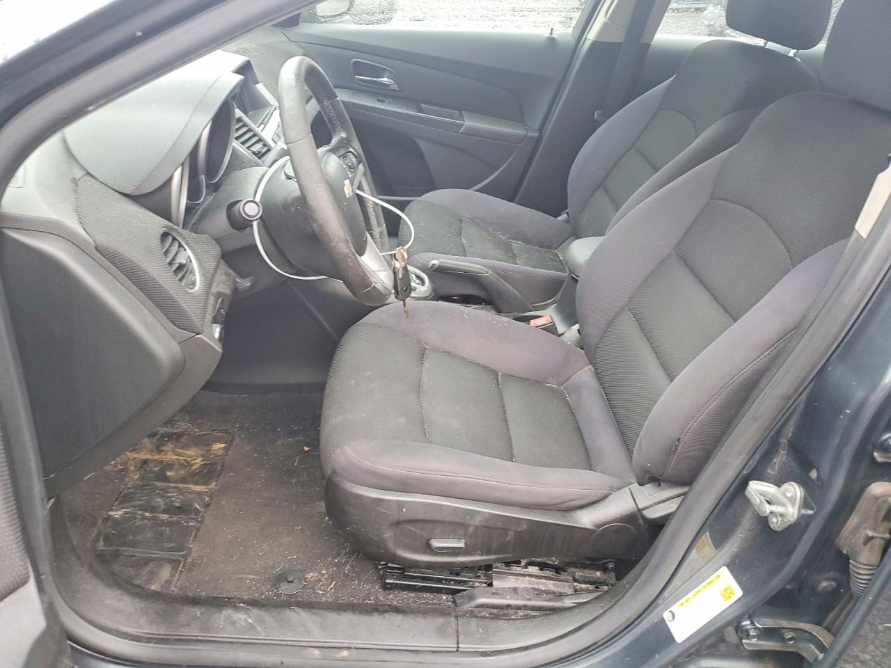 2013 Chevrolet Cruze Eco Gray vin: 1G1PH5SB9D7213652