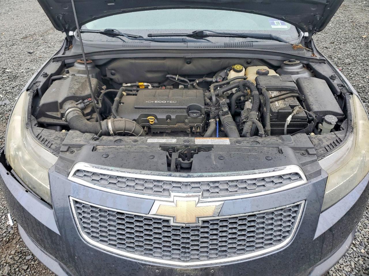 2013 Chevrolet Cruze Eco Gray vin: 1G1PH5SB9D7213652