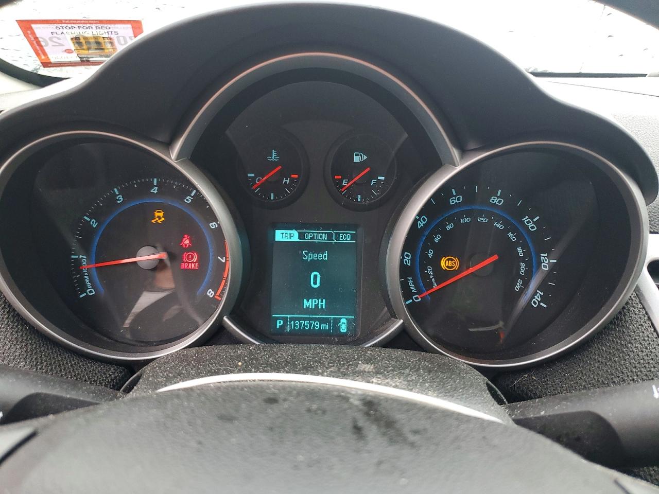 2013 Chevrolet Cruze Eco Gray vin: 1G1PH5SB9D7213652