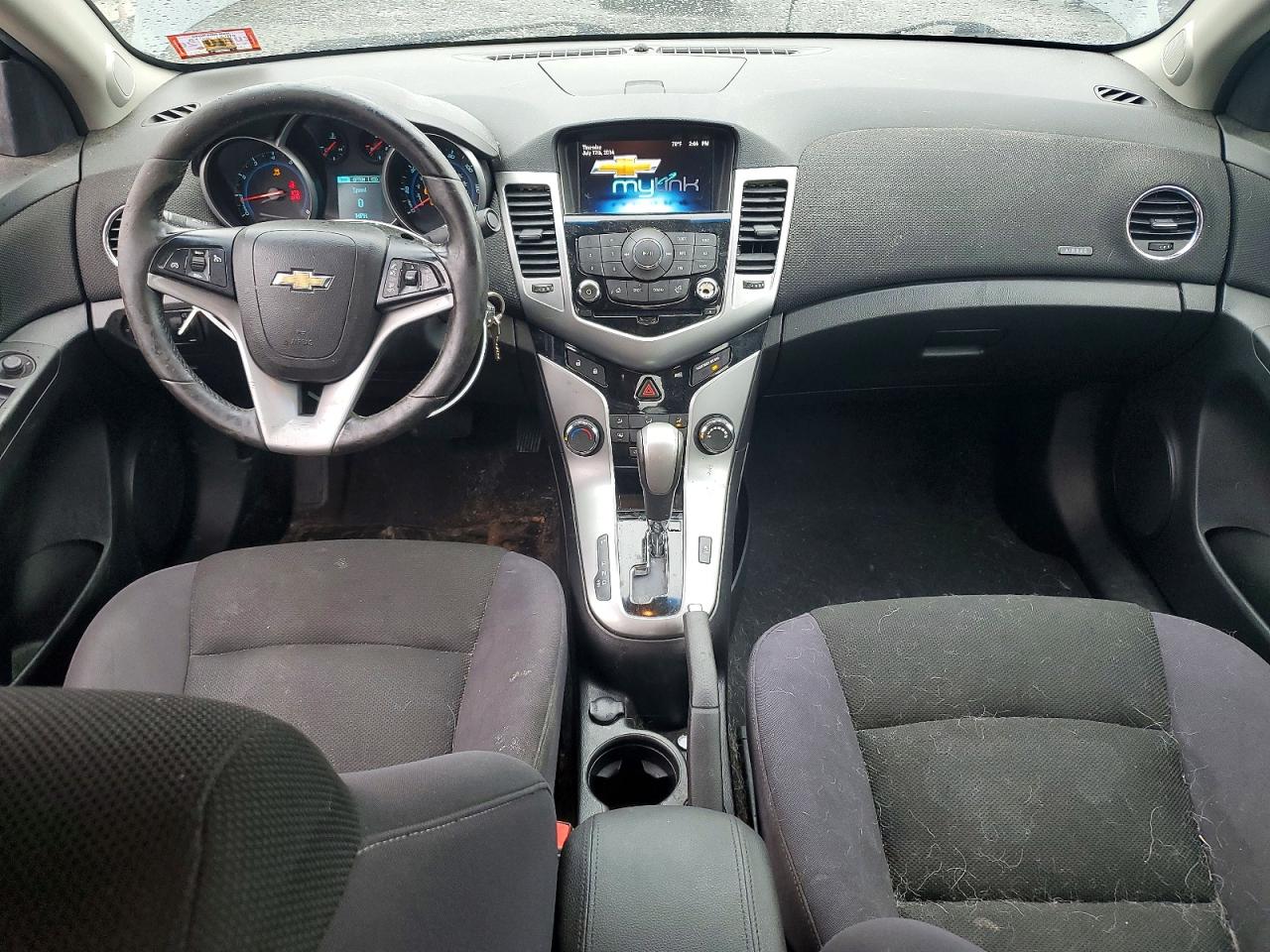 2013 Chevrolet Cruze Eco Gray vin: 1G1PH5SB9D7213652
