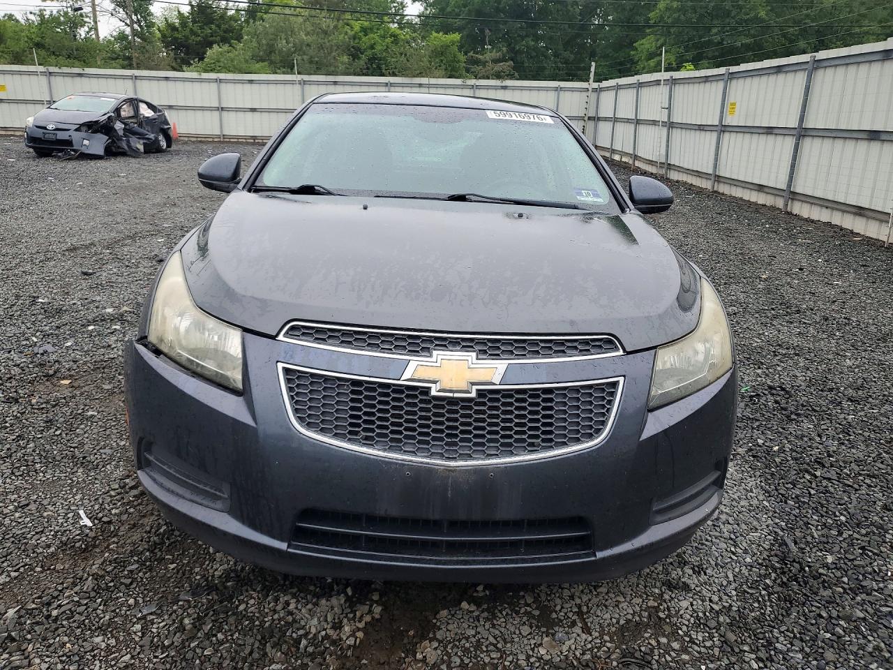 2013 Chevrolet Cruze Eco Gray vin: 1G1PH5SB9D7213652