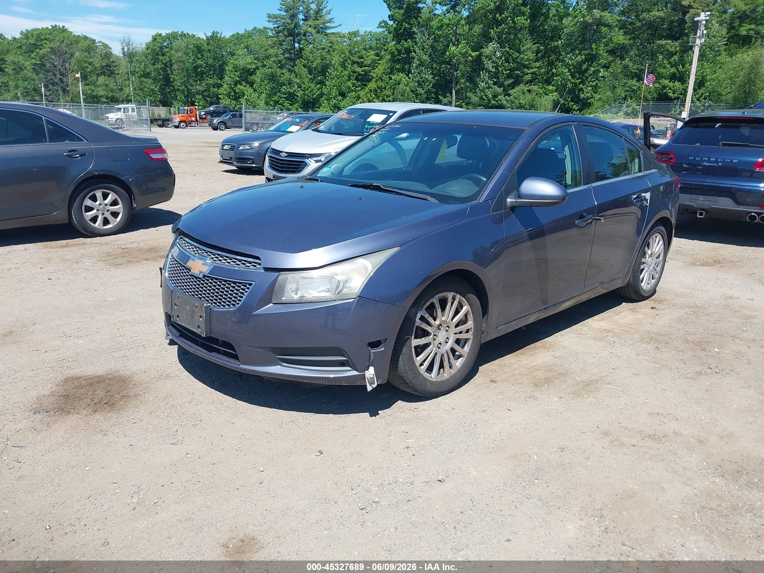 2013 Chevrolet Cruze Eco Auto Синий vin: 1G1PH5SB9D7325125