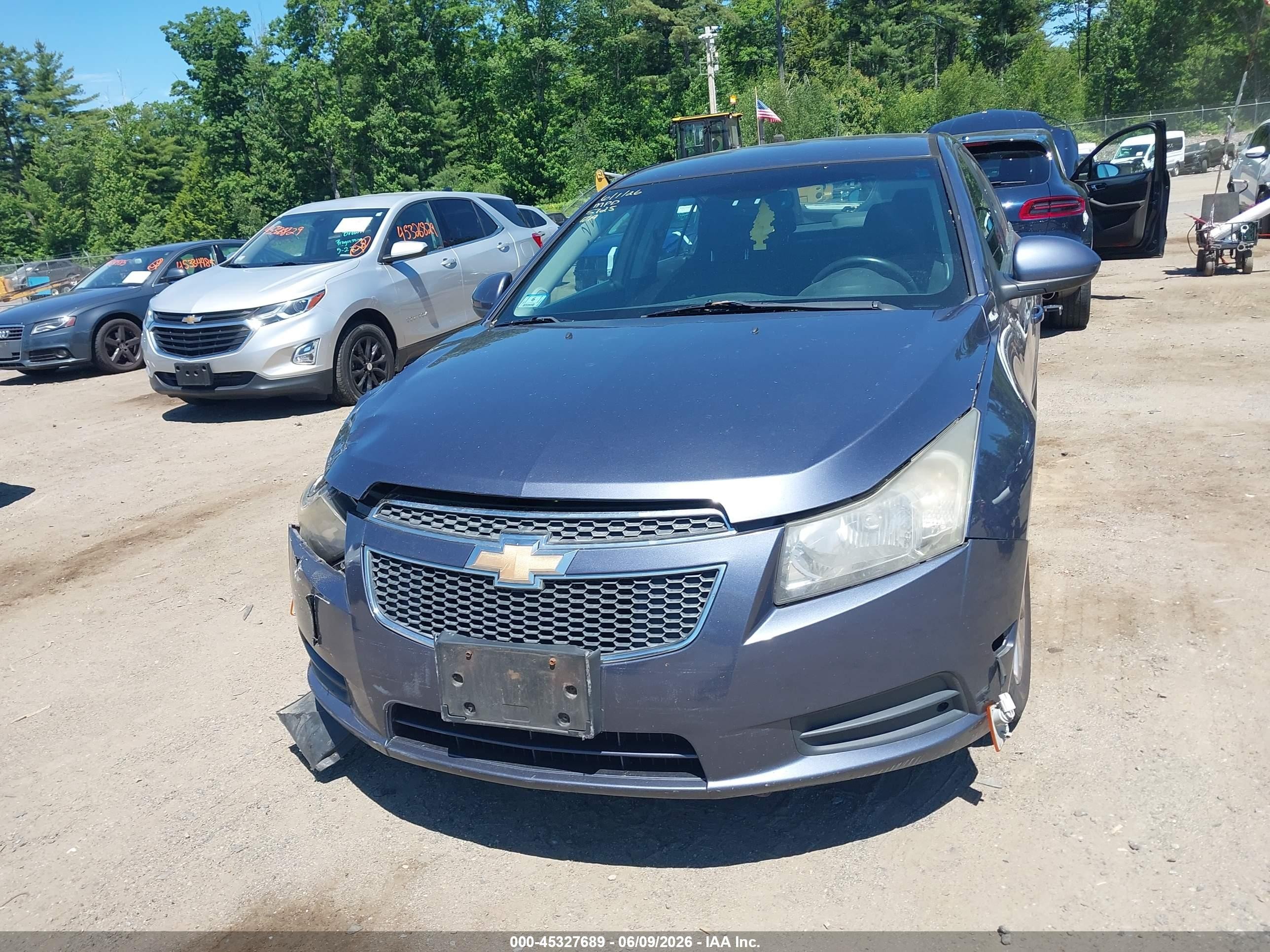 2013 Chevrolet Cruze Eco Auto Синий vin: 1G1PH5SB9D7325125