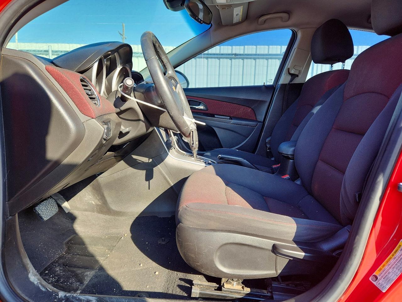 2014 Chevrolet Cruze Eco Red vin: 1G1PH5SB9E7150893