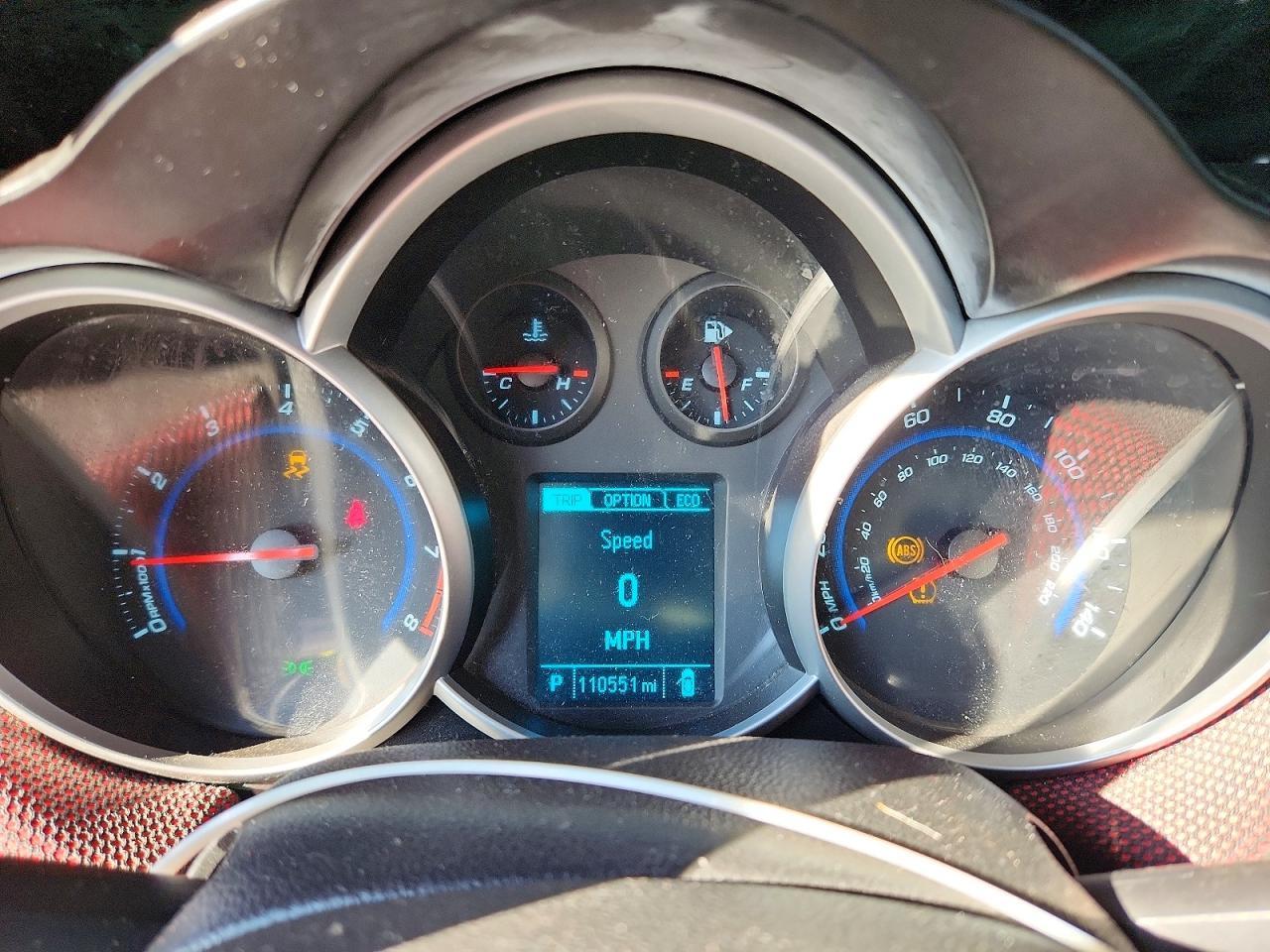 2014 Chevrolet Cruze Eco Red vin: 1G1PH5SB9E7150893