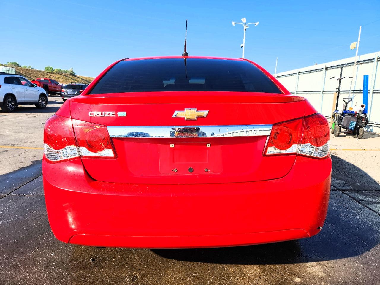 2014 Chevrolet Cruze Eco Red vin: 1G1PH5SB9E7150893
