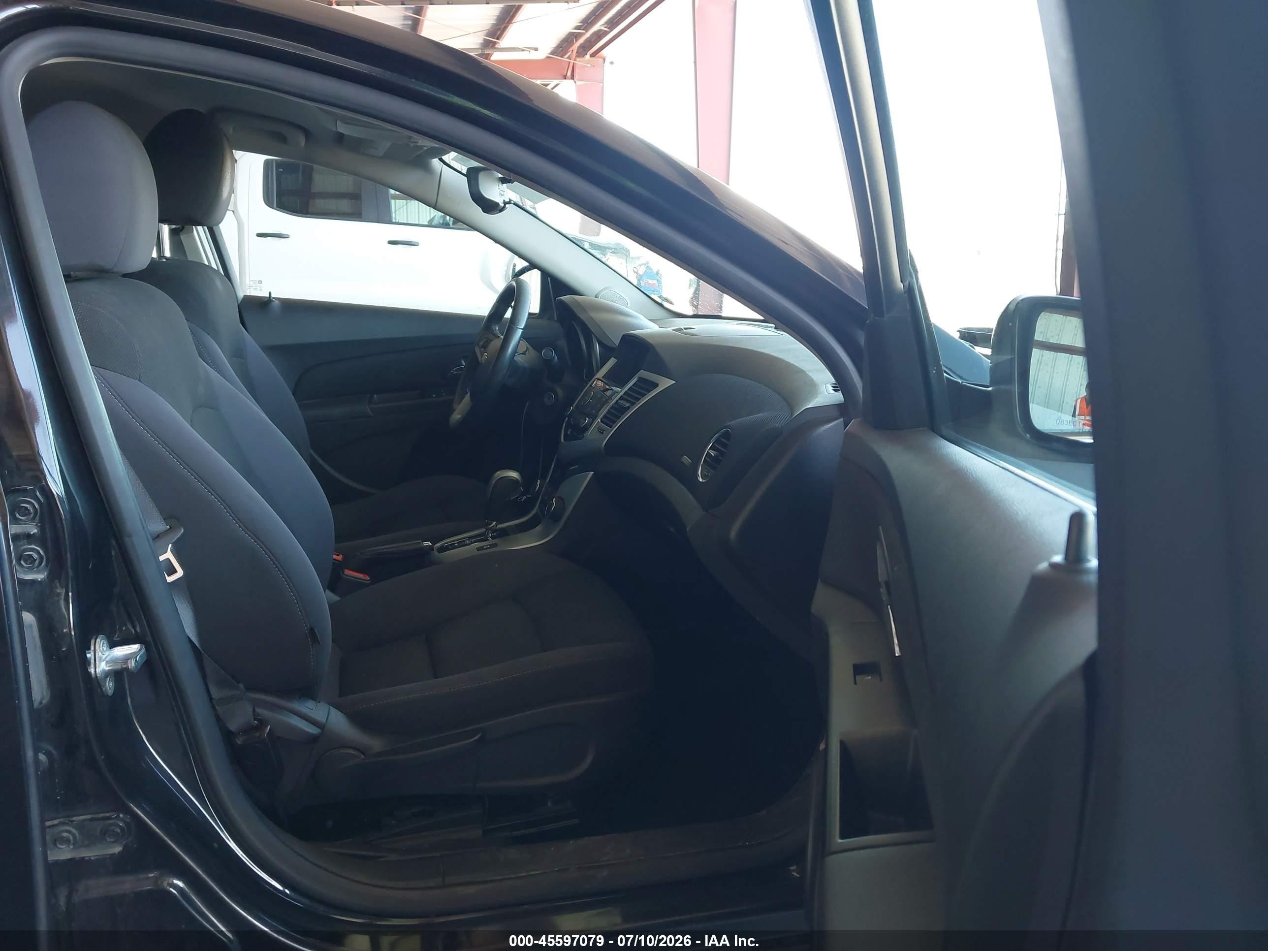 2014 Chevrolet Cruze Eco Auto Black vin: 1G1PH5SB9E7159688