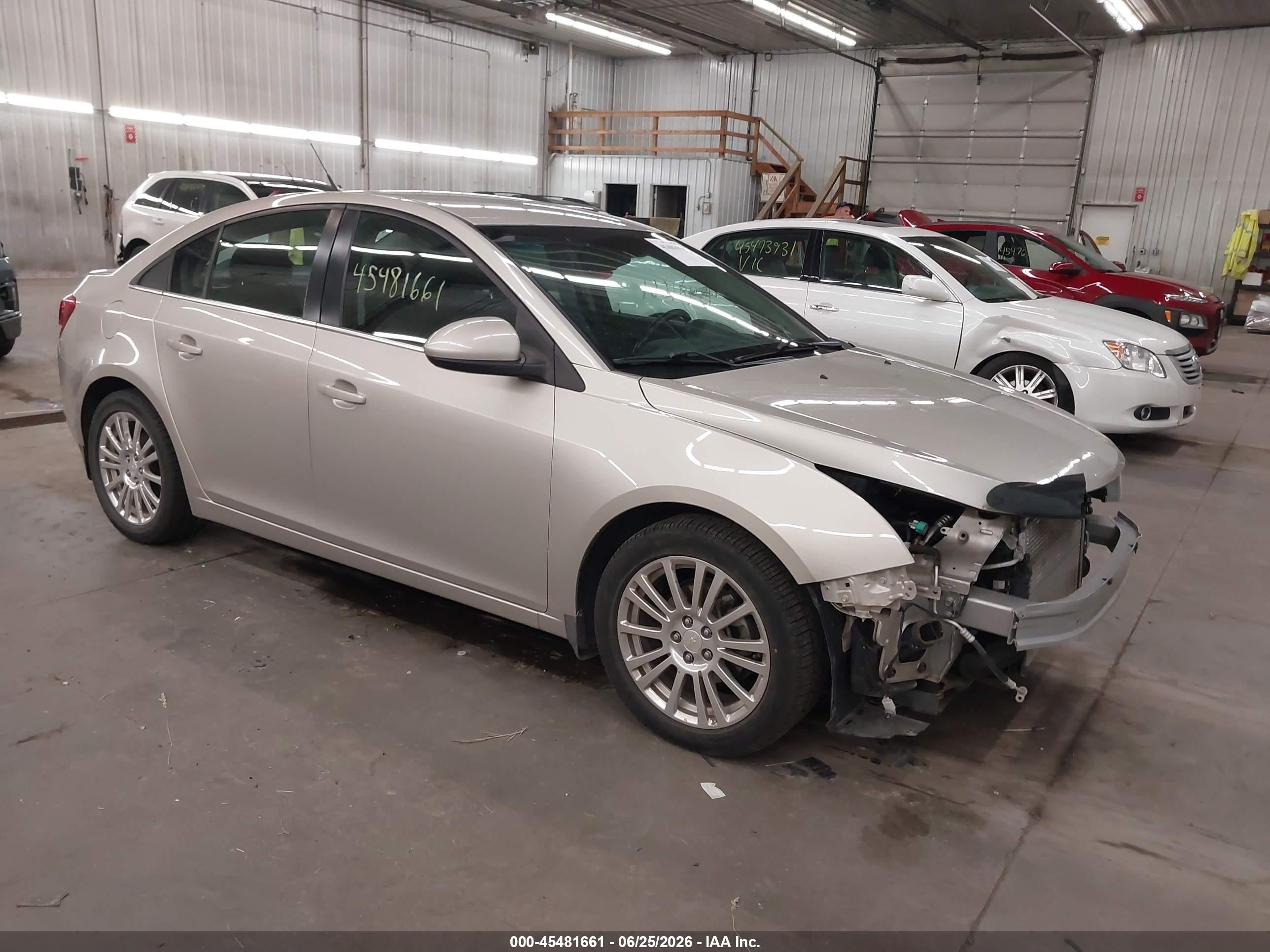 2014 Chevrolet Cruze Eco Auto Tan vin: 1G1PH5SB9E7249584