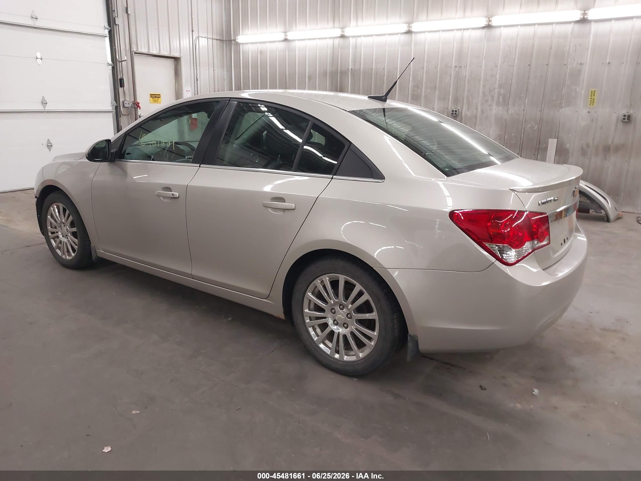 2014 Chevrolet Cruze Eco Auto Tan vin: 1G1PH5SB9E7249584