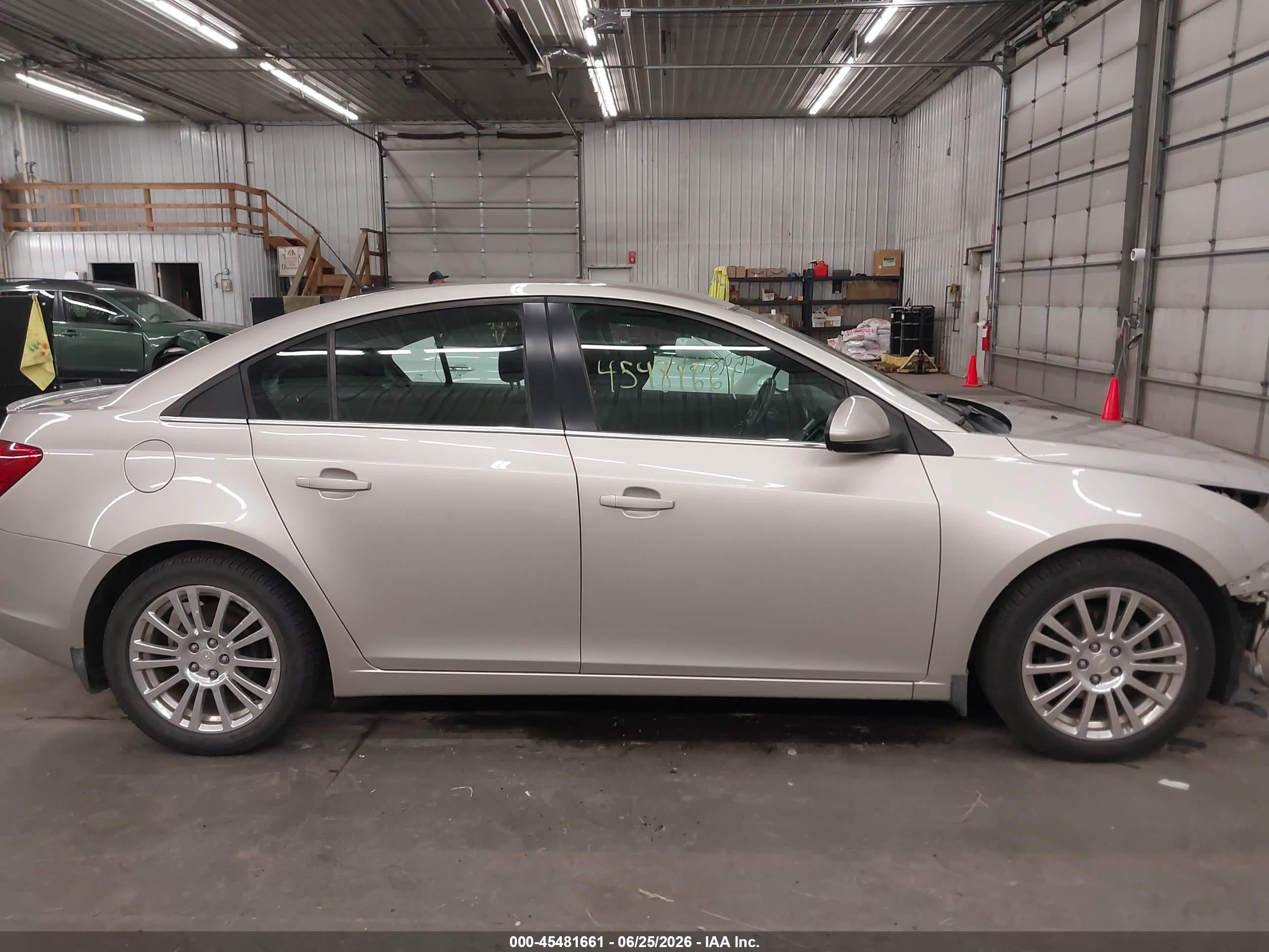 2014 Chevrolet Cruze Eco Auto Tan vin: 1G1PH5SB9E7249584