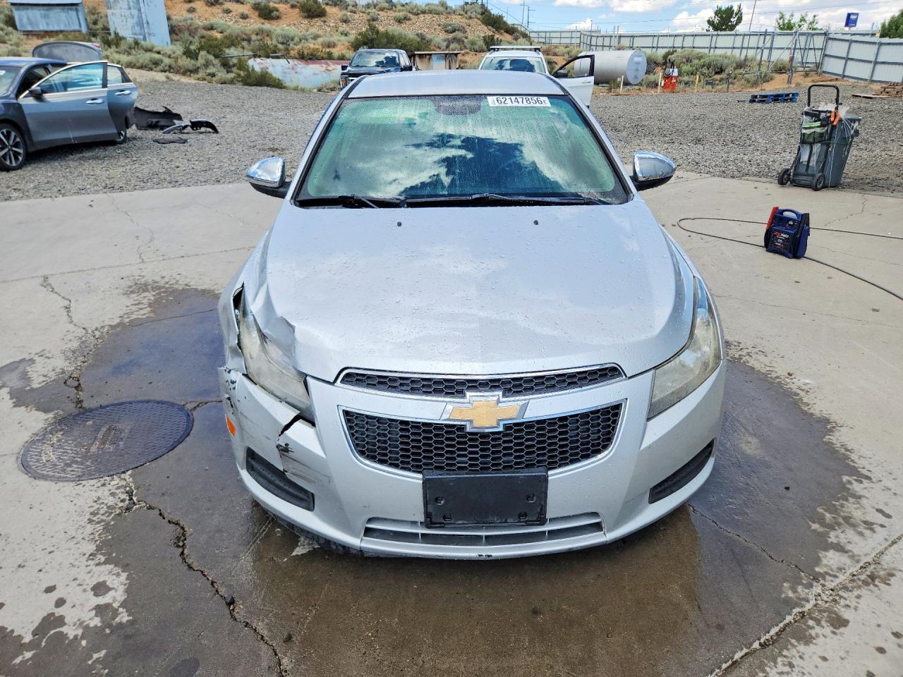 2013 Chevrolet Cruze Eco Silver vin: 1G1PH5SBXD7192052