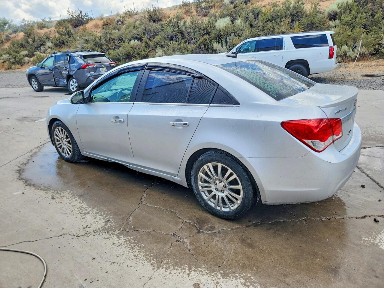 2013 Chevrolet Cruze Eco Silver vin: 1G1PH5SBXD7192052
