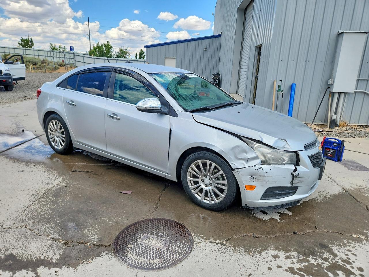 2013 Chevrolet Cruze Eco Silver vin: 1G1PH5SBXD7192052