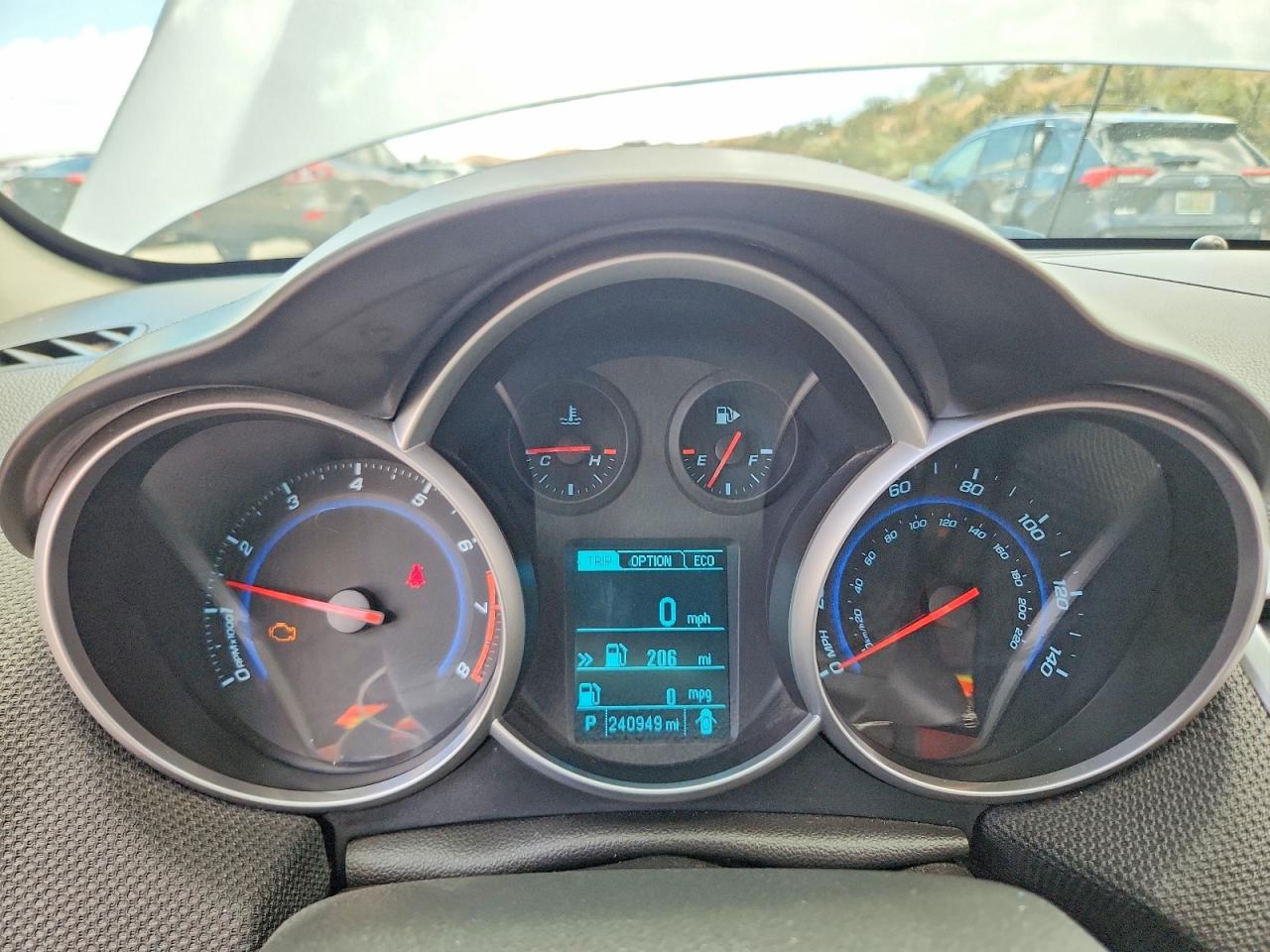 2013 Chevrolet Cruze Eco Silver vin: 1G1PH5SBXD7192052