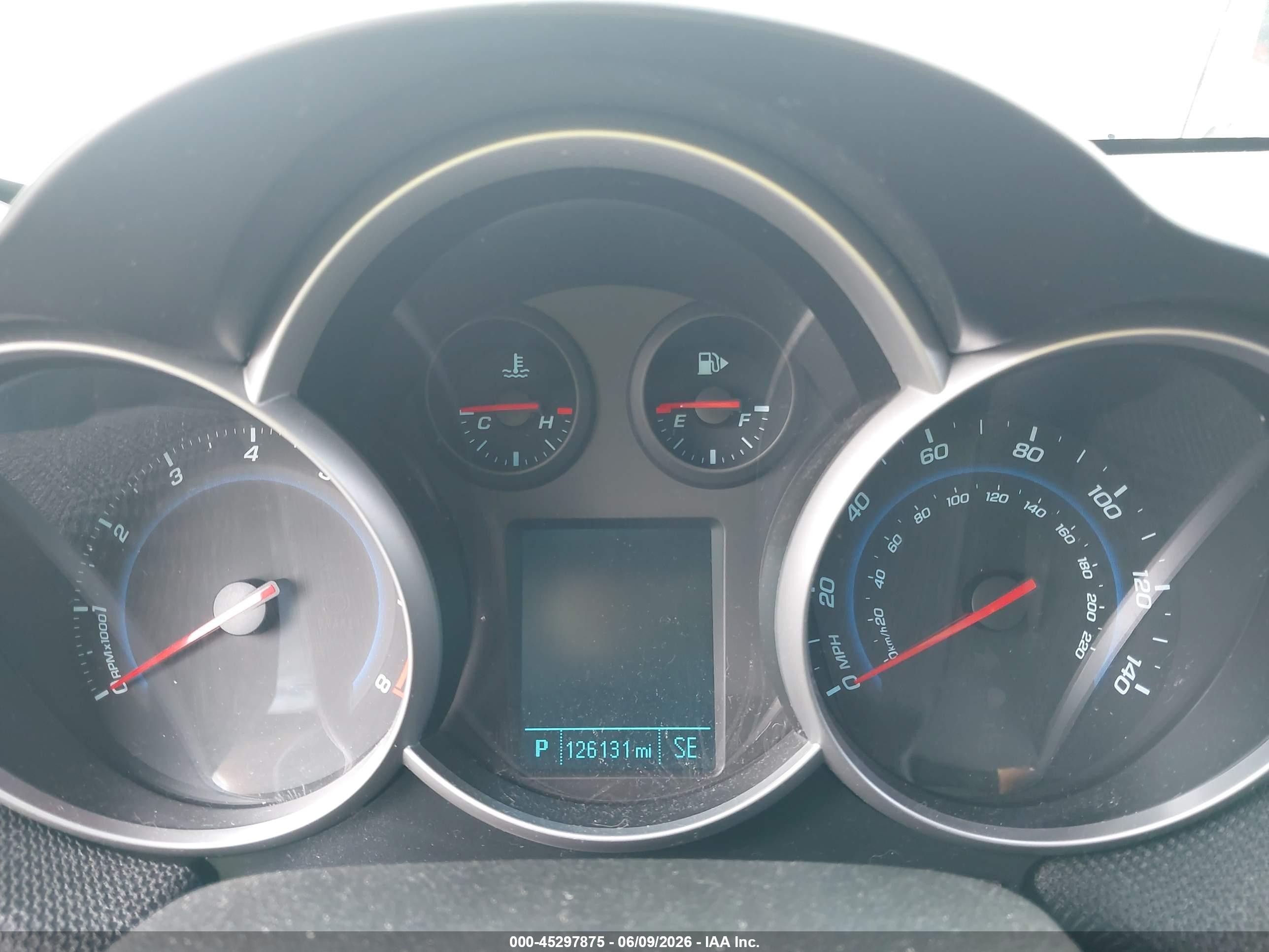 2013 Chevrolet Cruze Eco Auto Серебряный vin: 1G1PH5SBXD7224210
