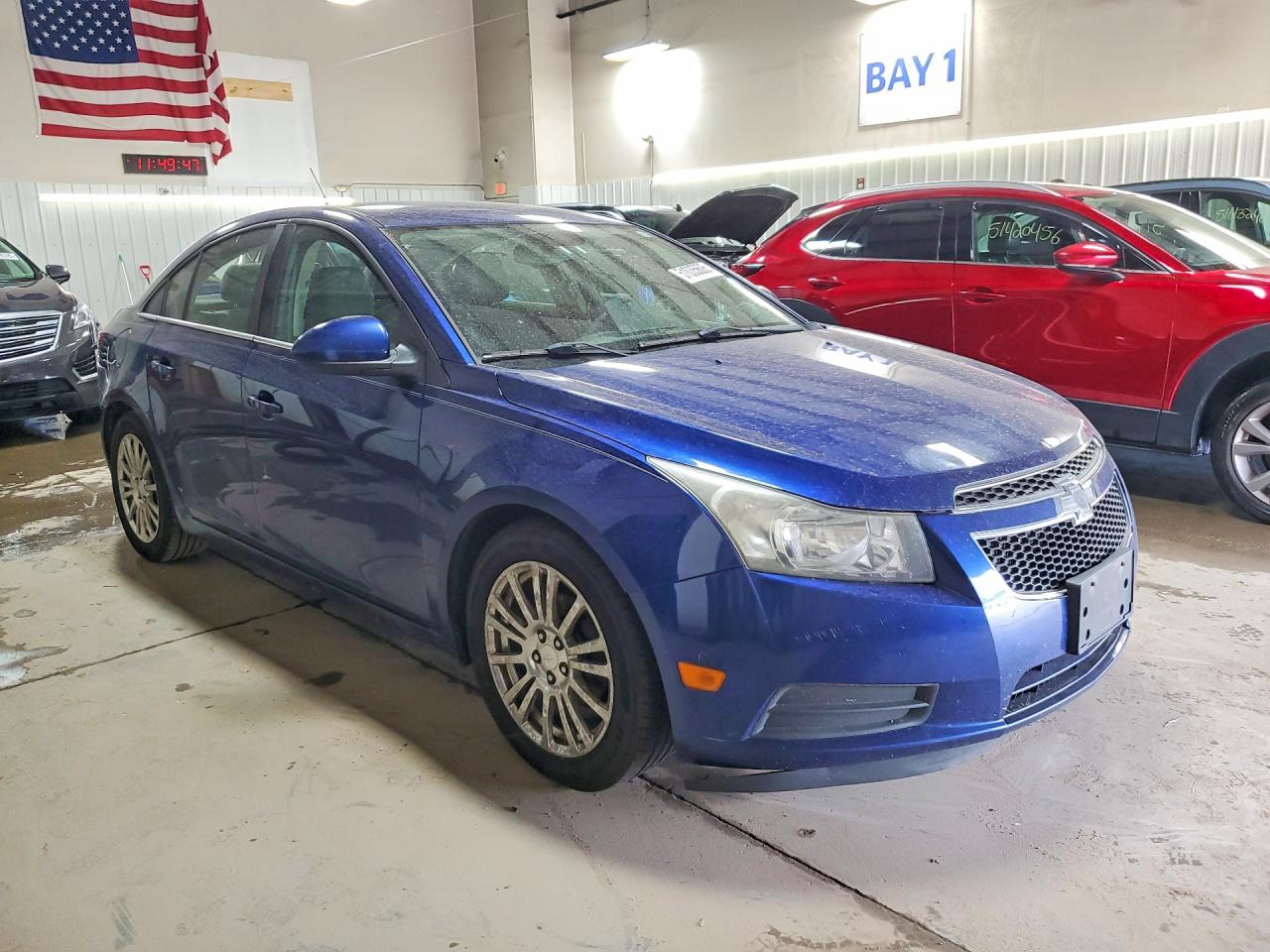 2013 Chevrolet Cruze Eco Blue vin: 1G1PH5SBXD7292071