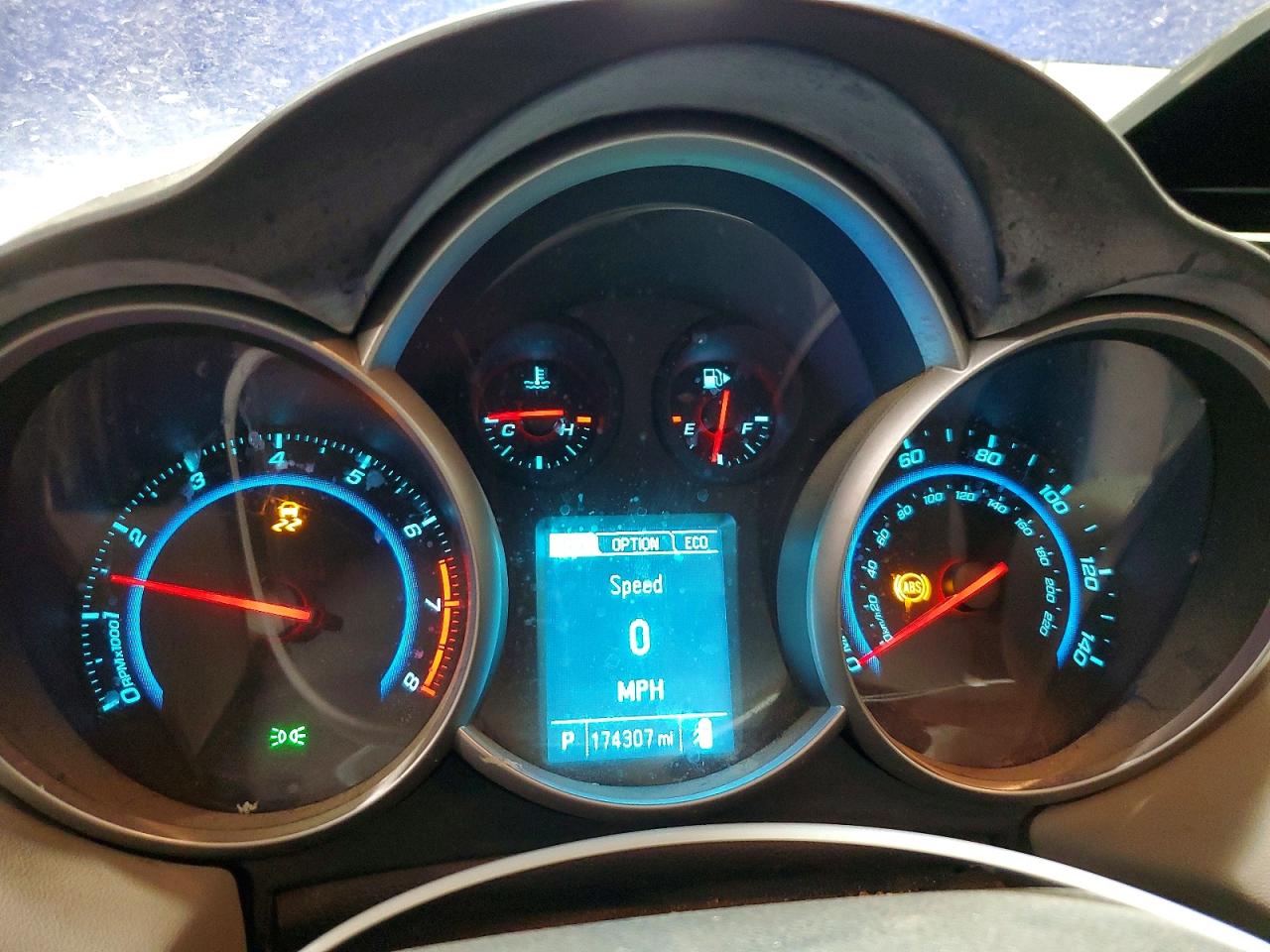 2013 Chevrolet Cruze Eco Blue vin: 1G1PH5SBXD7292071