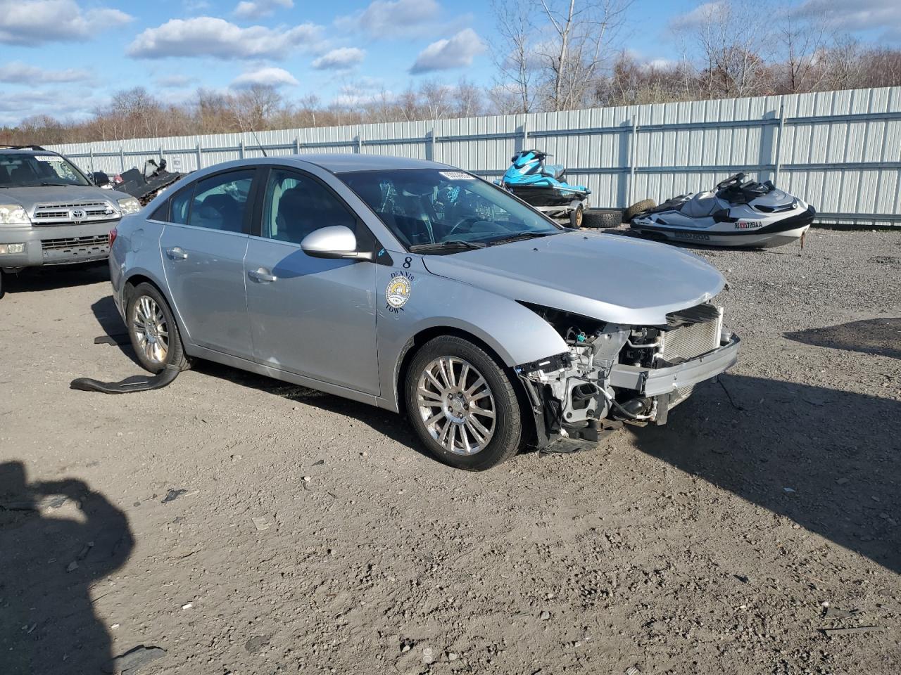 2014 Chevrolet Cruze Eco Silver vin: 1G1PH5SBXE7227626