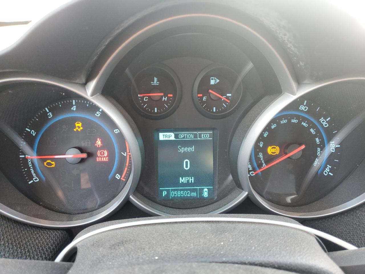 2014 Chevrolet Cruze Eco Silver vin: 1G1PH5SBXE7227626