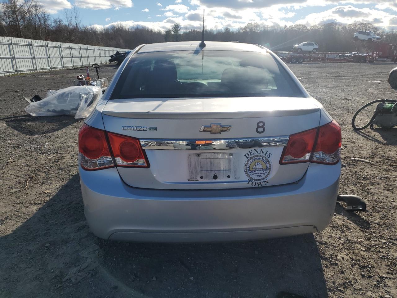 2014 Chevrolet Cruze Eco Silver vin: 1G1PH5SBXE7227626