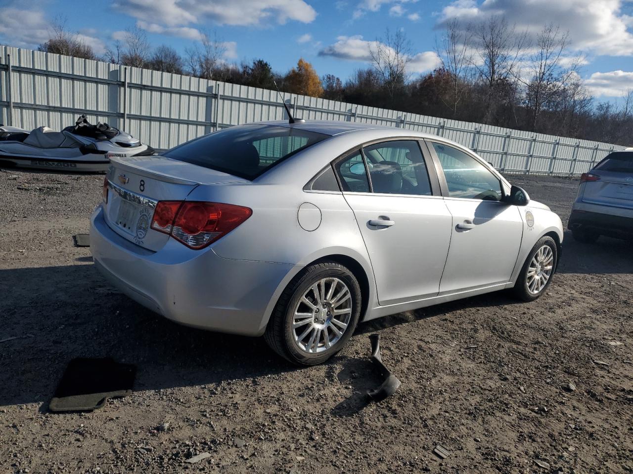 2014 Chevrolet Cruze Eco Silver vin: 1G1PH5SBXE7227626