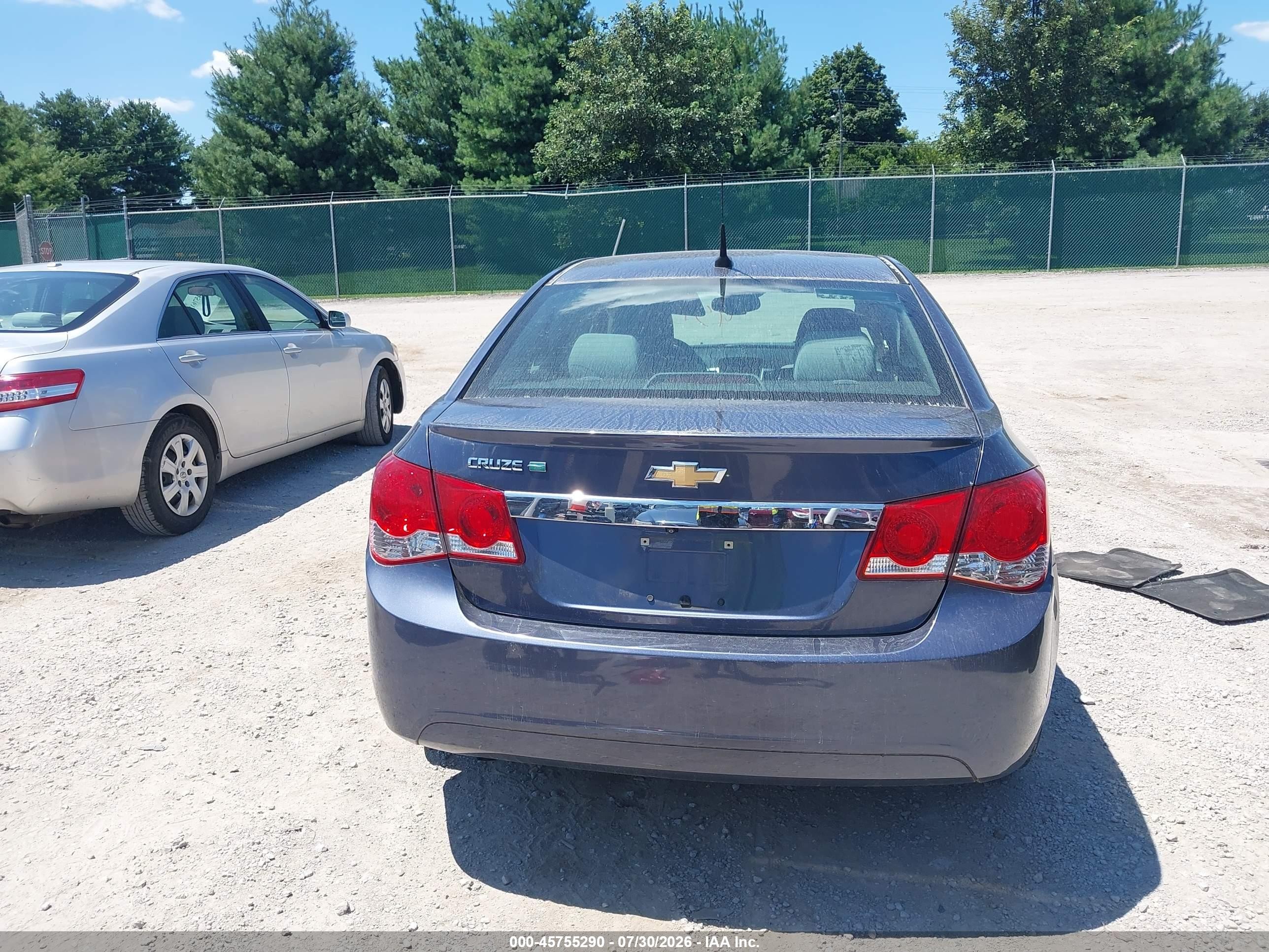 2014 Chevrolet Cruze Eco Auto Blue vin: 1G1PH5SBXE7273649
