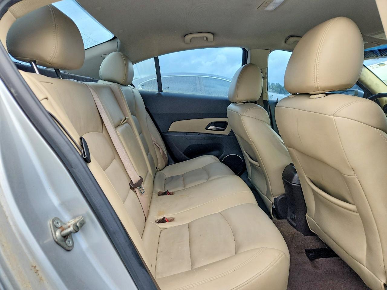2012 Chevrolet Cruze Ltz Silver vin: 1G1PH5SC0C7232954