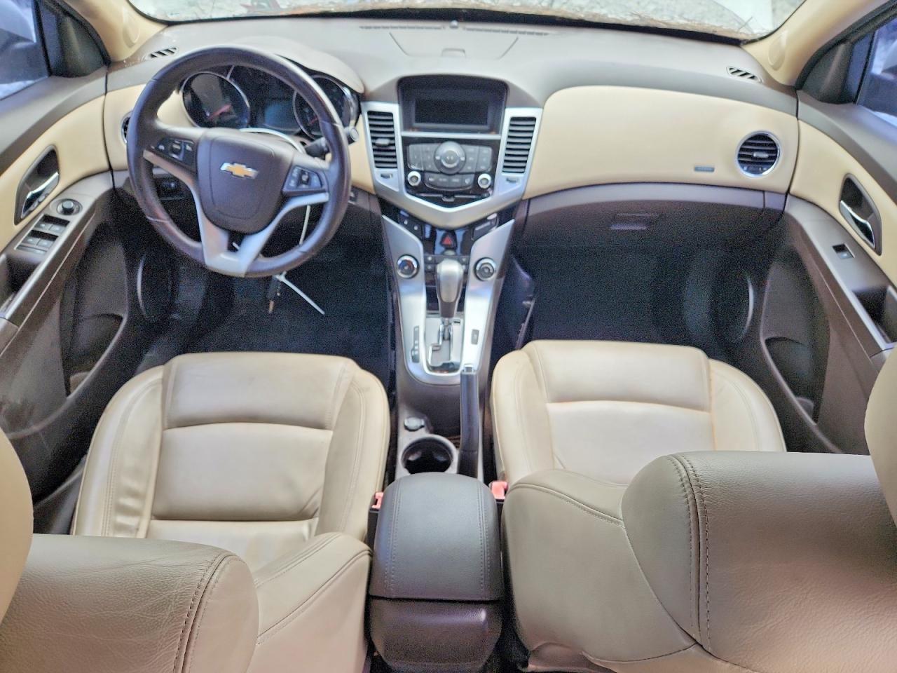 2012 Chevrolet Cruze Ltz Silver vin: 1G1PH5SC0C7232954