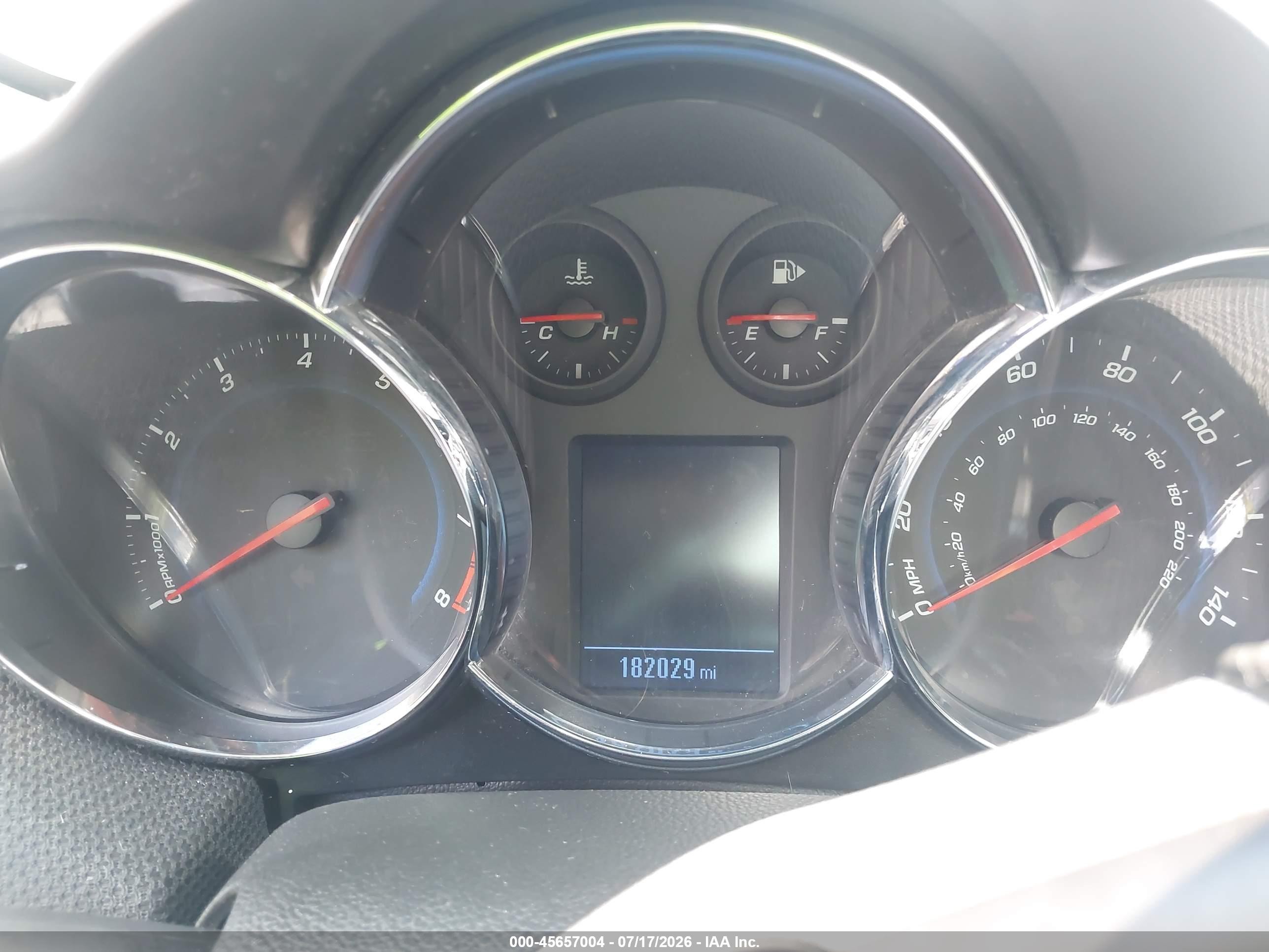 2012 Chevrolet Cruze Ltz Black vin: 1G1PH5SC0C7237801