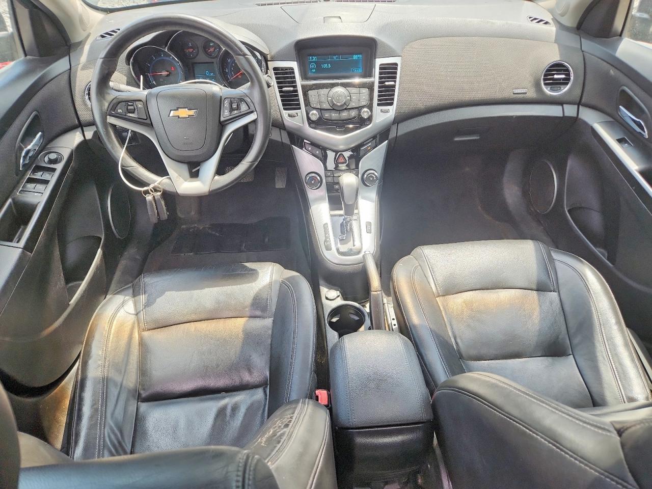 2012 Chevrolet Cruze Ltz Black vin: 1G1PH5SC0C7243212