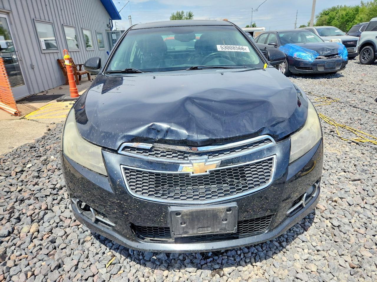 2012 Chevrolet Cruze Ltz Black vin: 1G1PH5SC0C7243212
