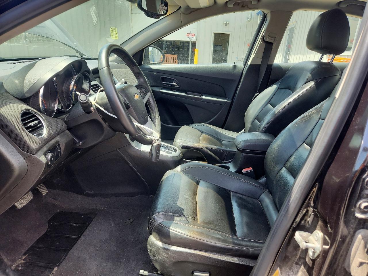 2012 Chevrolet Cruze Ltz Black vin: 1G1PH5SC0C7243212