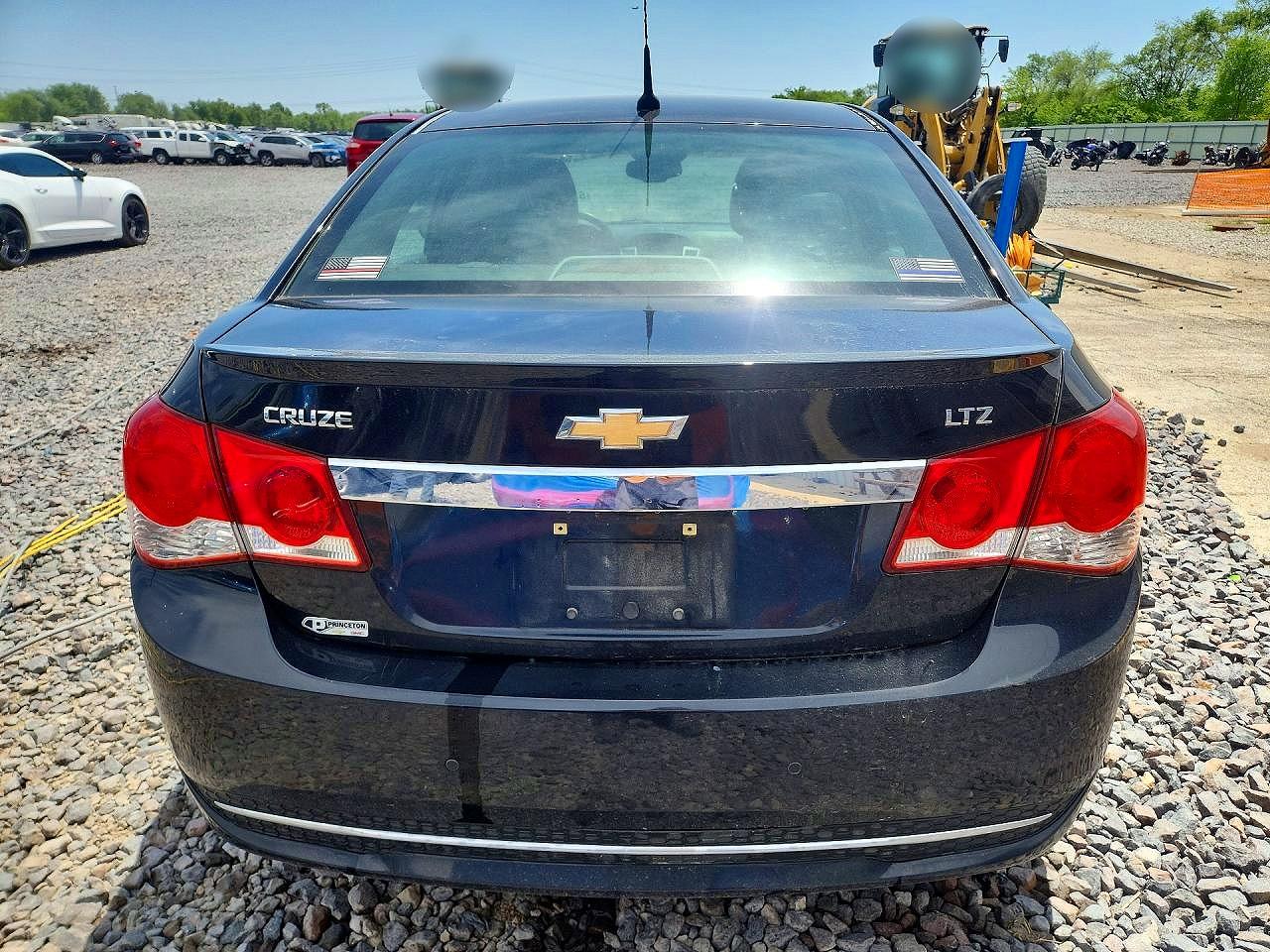 2012 Chevrolet Cruze Ltz Black vin: 1G1PH5SC0C7243212