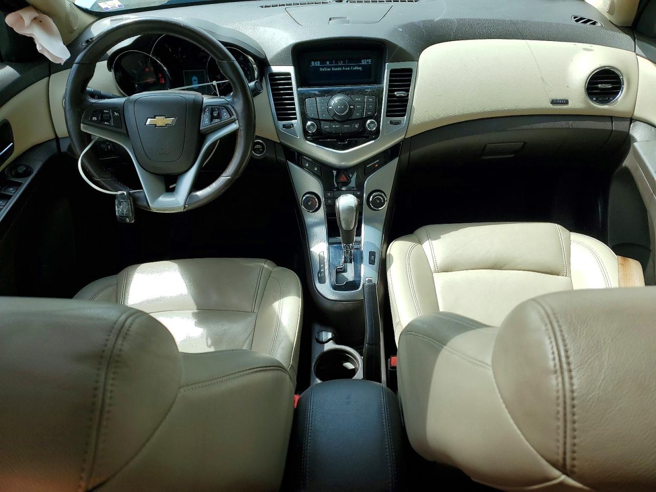 2012 Chevrolet Cruze Ltz White vin: 1G1PH5SC1C7386279