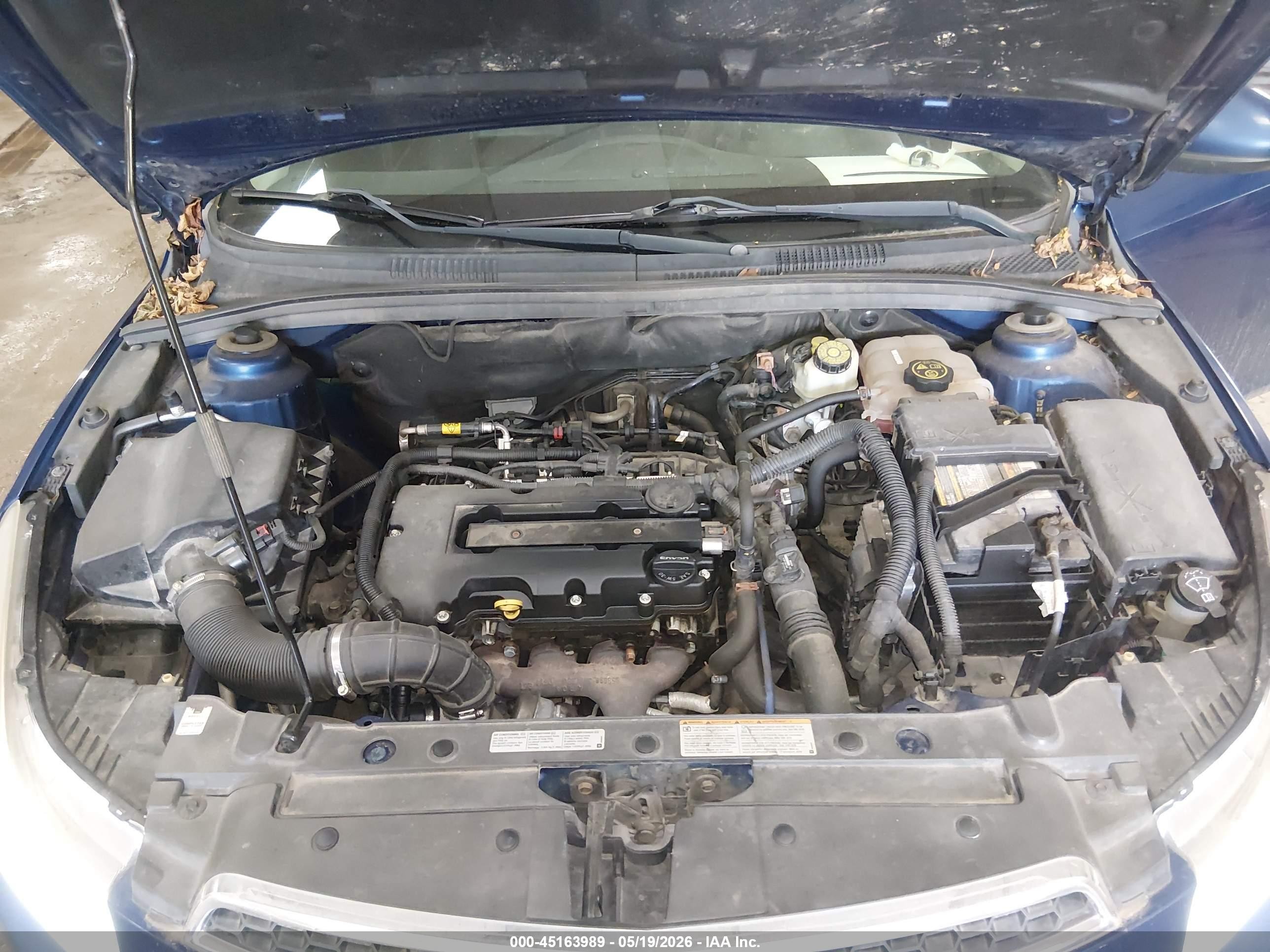 2012 Chevrolet Cruze Ltz Blue vin: 1G1PH5SC2C7281296