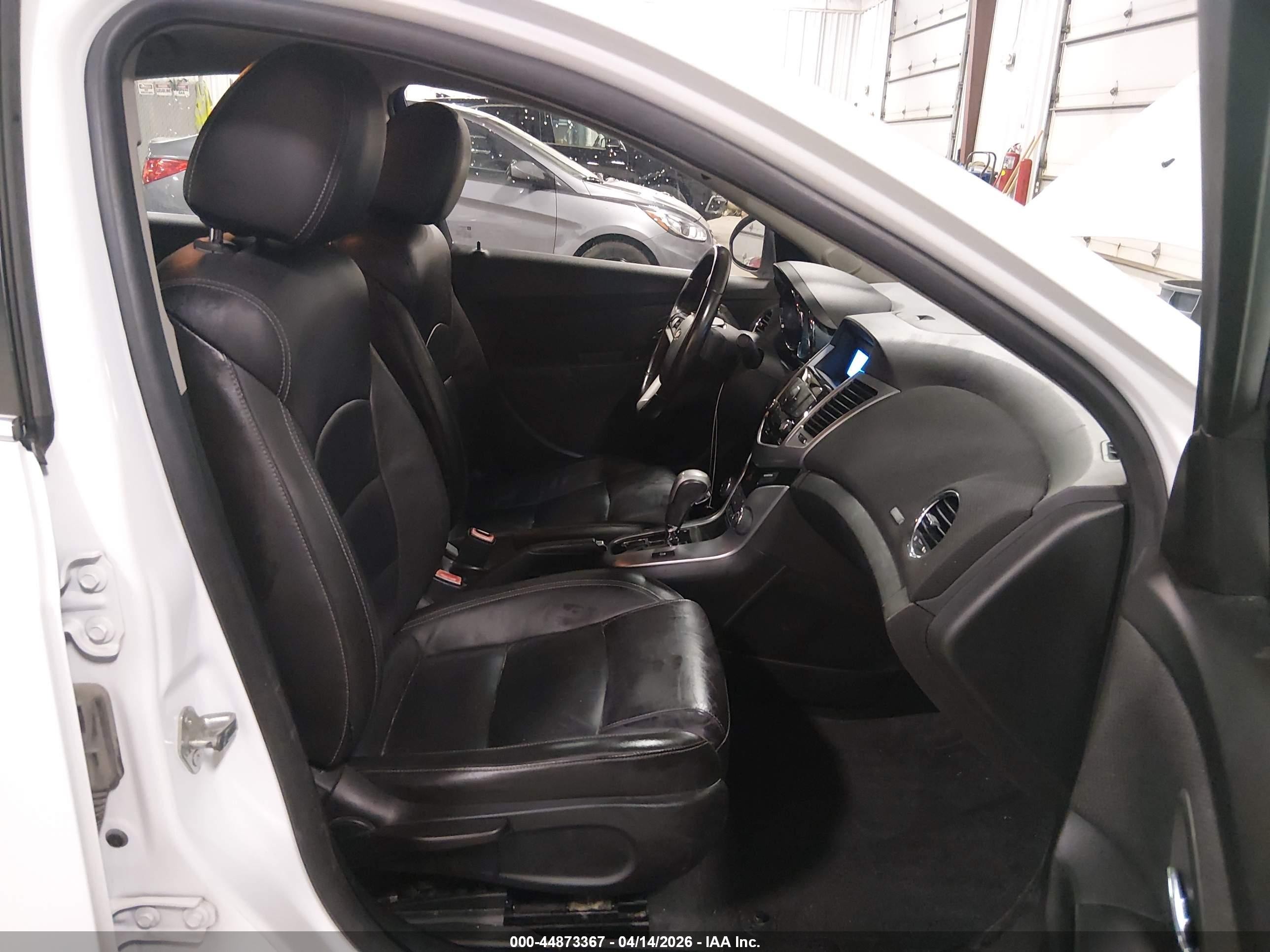 2012 Chevrolet Cruze Ltz White vin: 1G1PH5SC2C7308500
