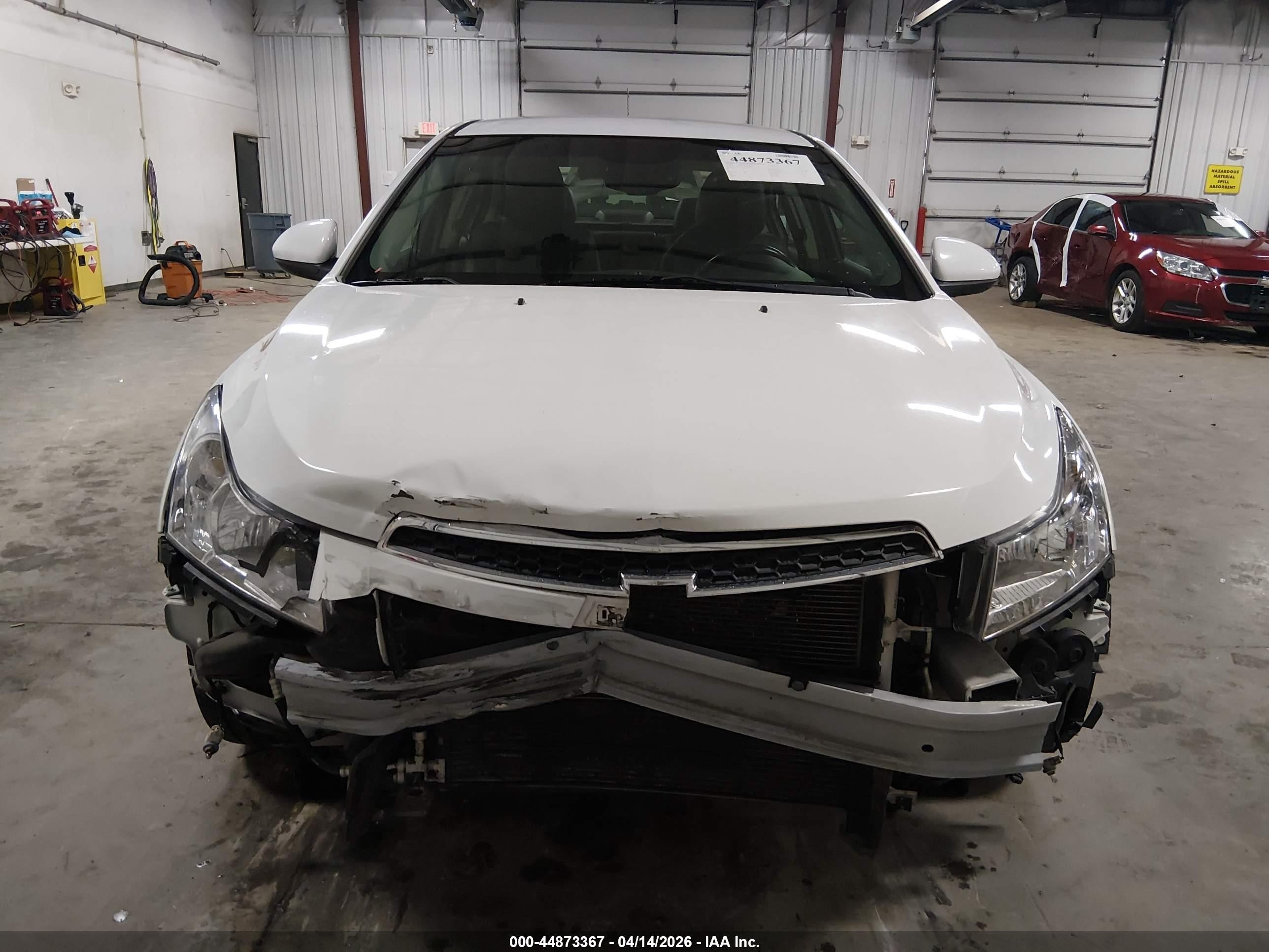 2012 Chevrolet Cruze Ltz White vin: 1G1PH5SC2C7308500