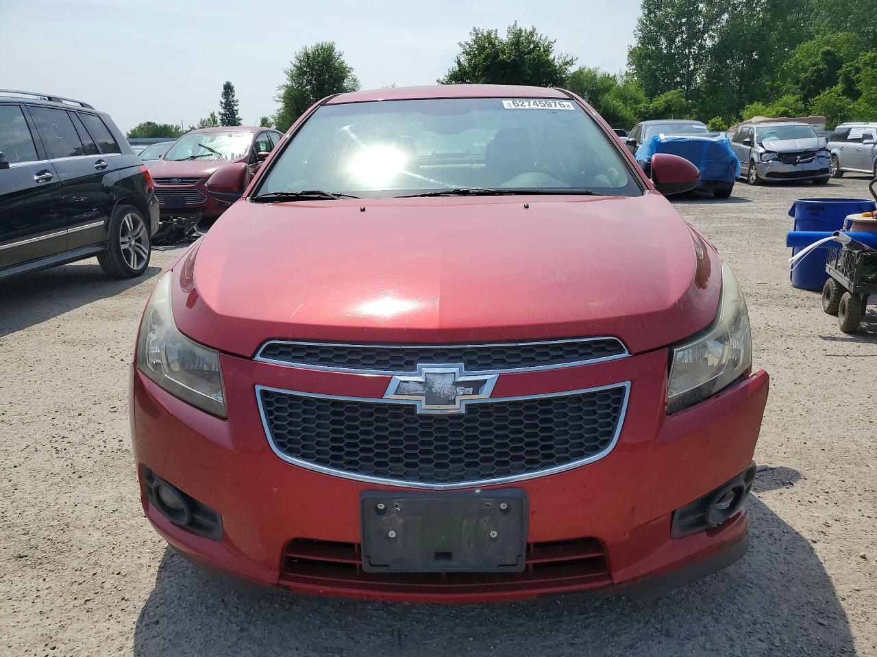 2012 Chevrolet Cruze Ltz Темно-бордовый vin: 1G1PH5SC3C7143606