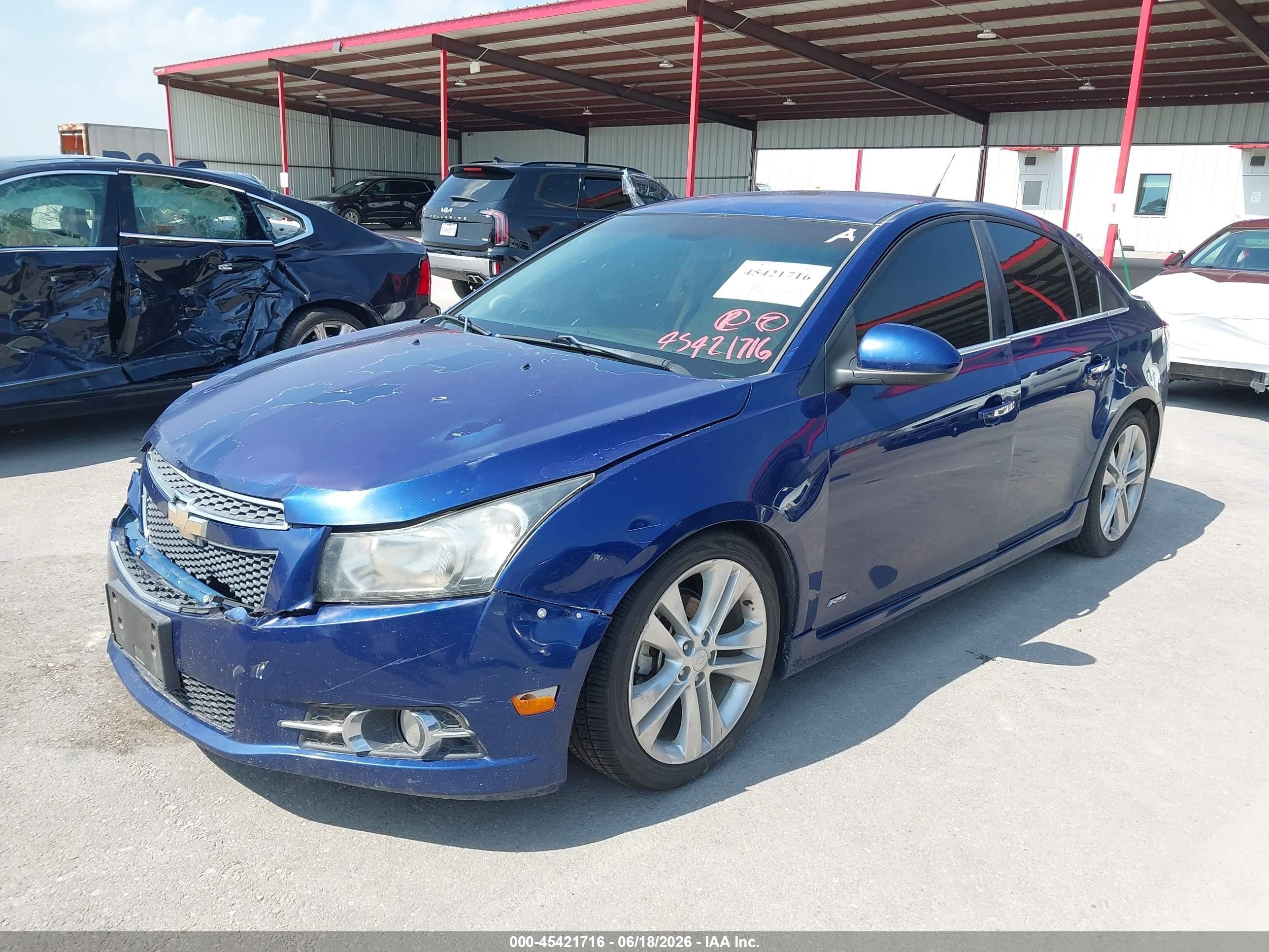 2012 Chevrolet Cruze Ltz Черный vin: 1G1PH5SC3C7201679