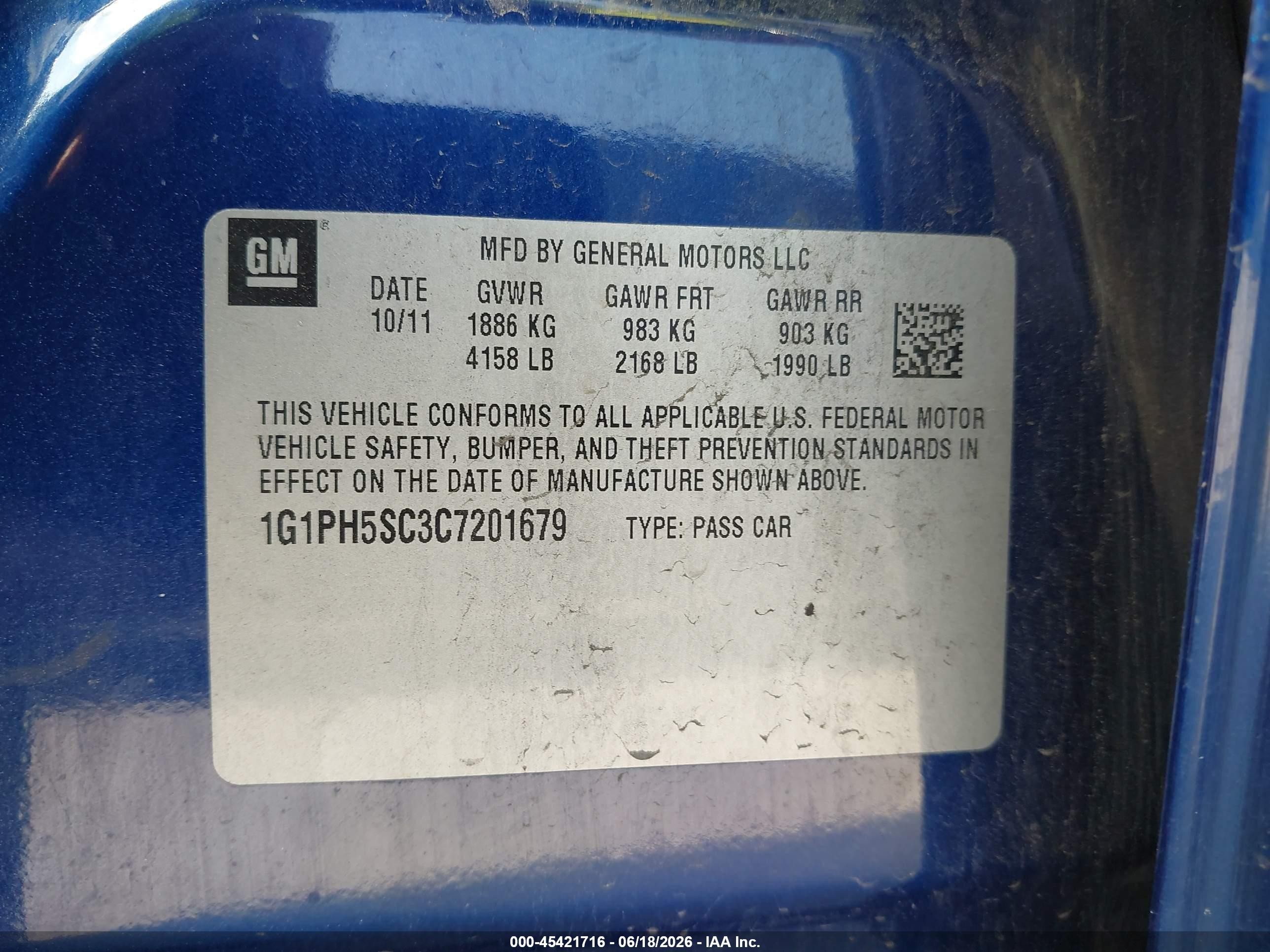 2012 Chevrolet Cruze Ltz Черный vin: 1G1PH5SC3C7201679
