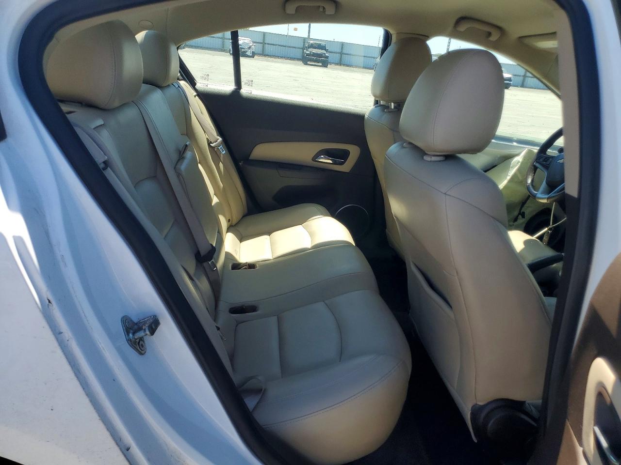 2012 Chevrolet Cruze Ltz White vin: 1G1PH5SC5C7231900
