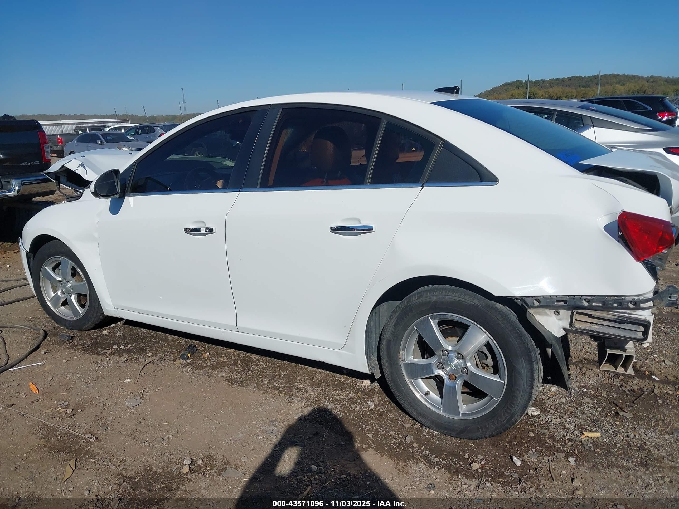 2012 Chevrolet Cruze Ltz White vin: 1G1PH5SC5C7266288