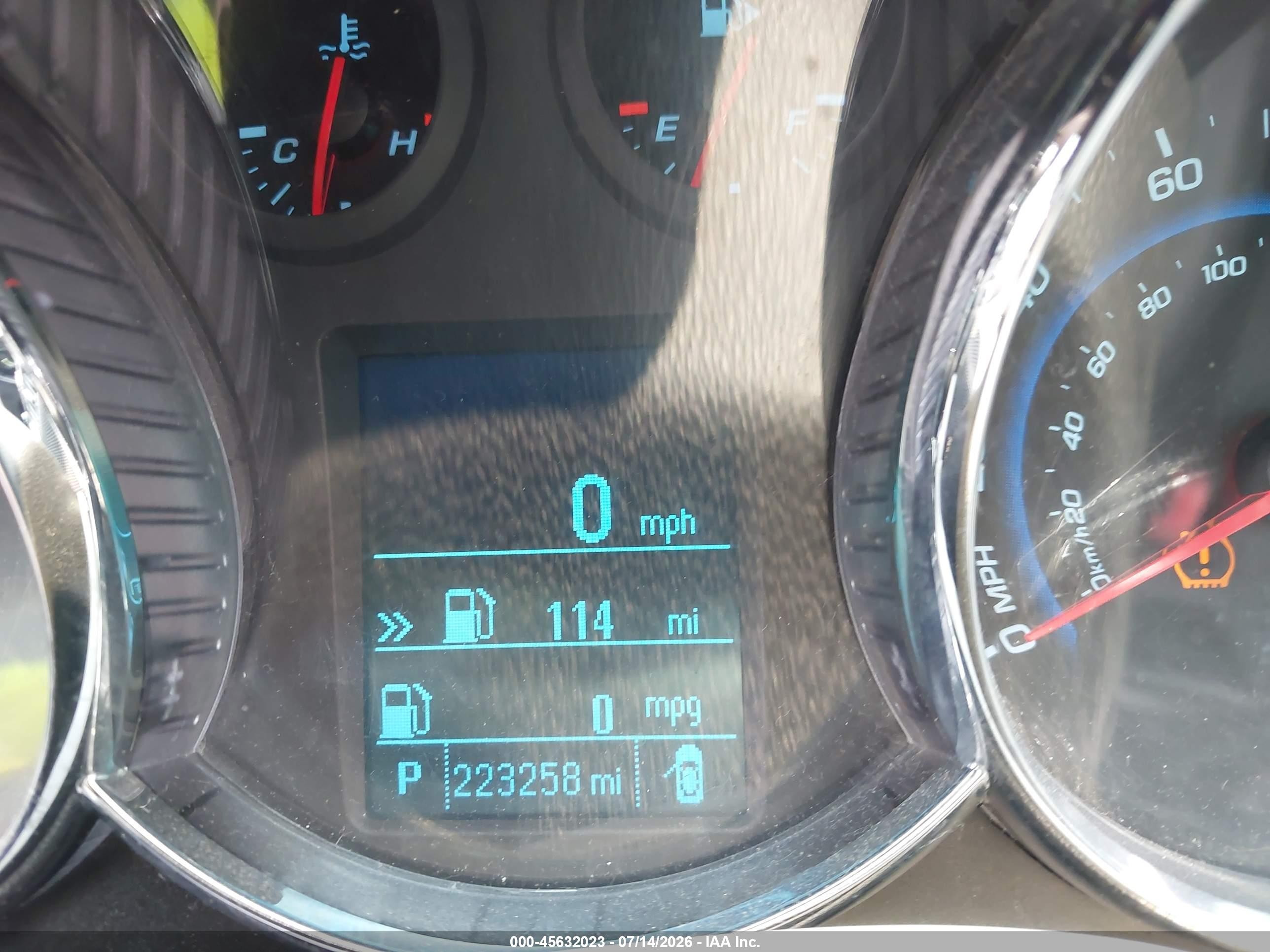 2012 Chevrolet Cruze Ltz Orange vin: 1G1PH5SC5C7327350