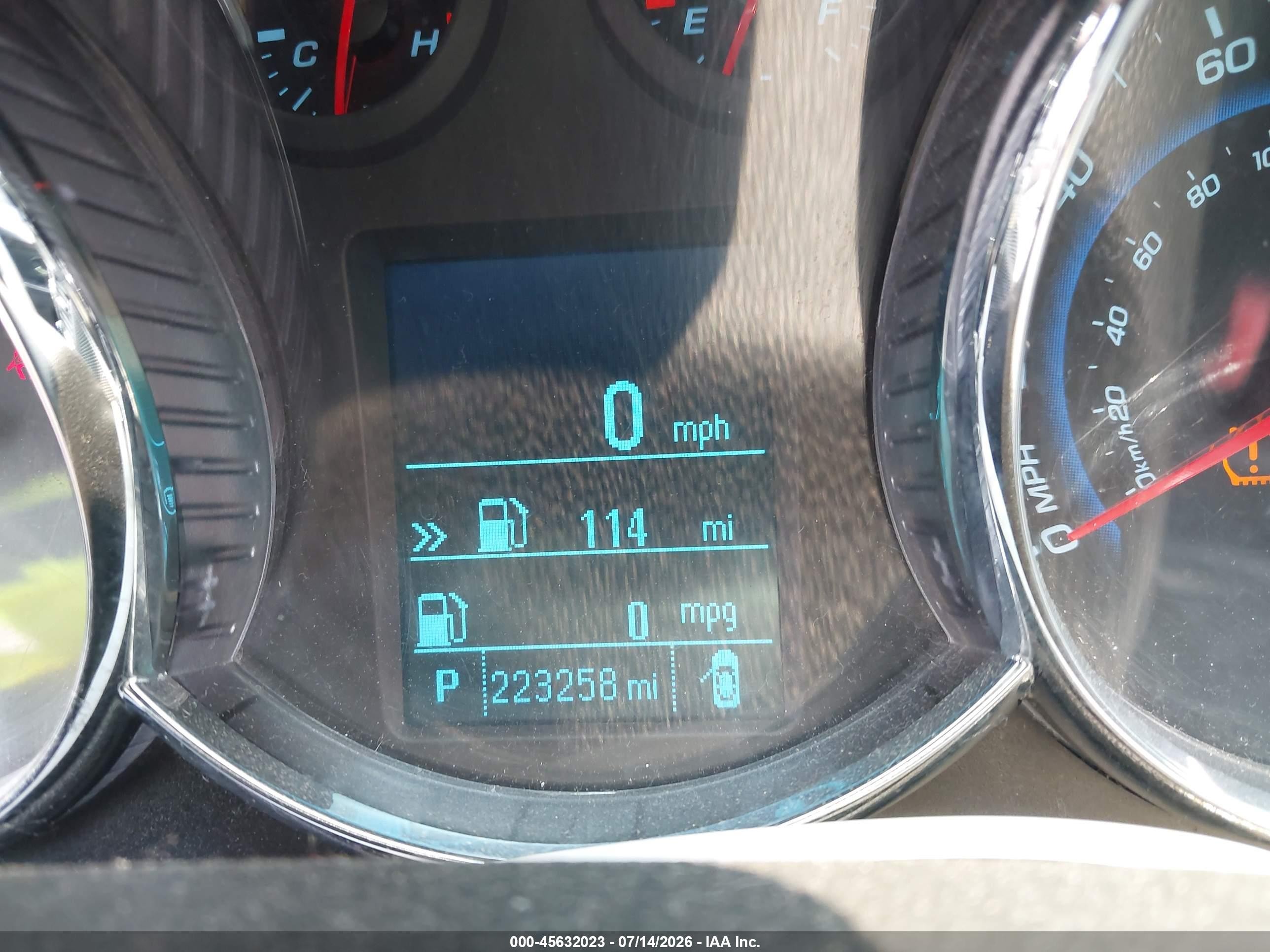2012 Chevrolet Cruze Ltz Orange vin: 1G1PH5SC5C7327350