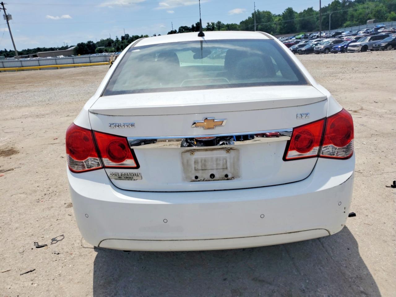 2012 Chevrolet Cruze Ltz White vin: 1G1PH5SC6C7144121