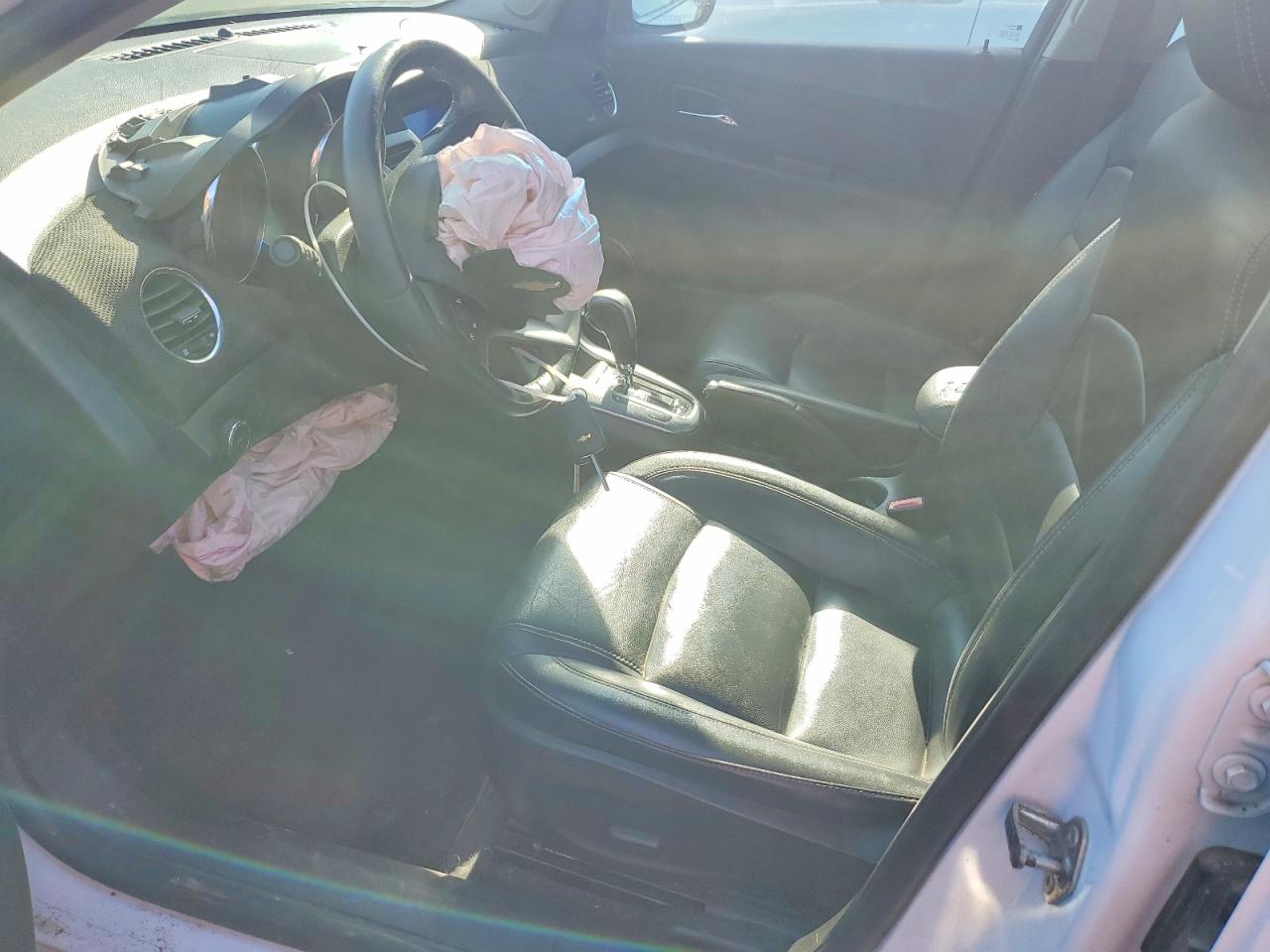 2012 Chevrolet Cruze Ltz White vin: 1G1PH5SC6C7144121
