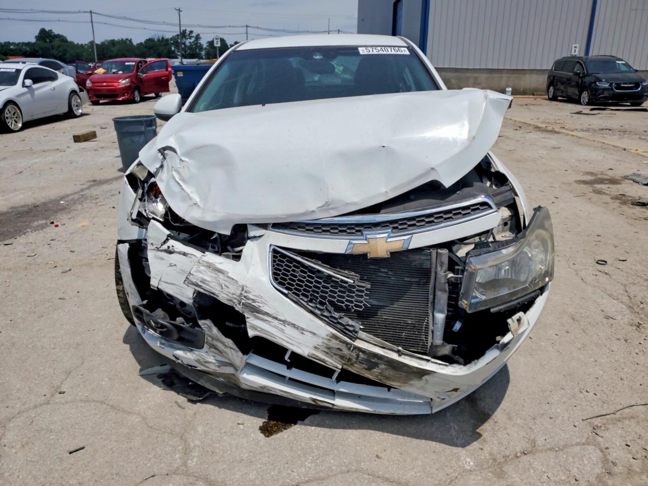 2012 Chevrolet Cruze Ltz White vin: 1G1PH5SC6C7144121