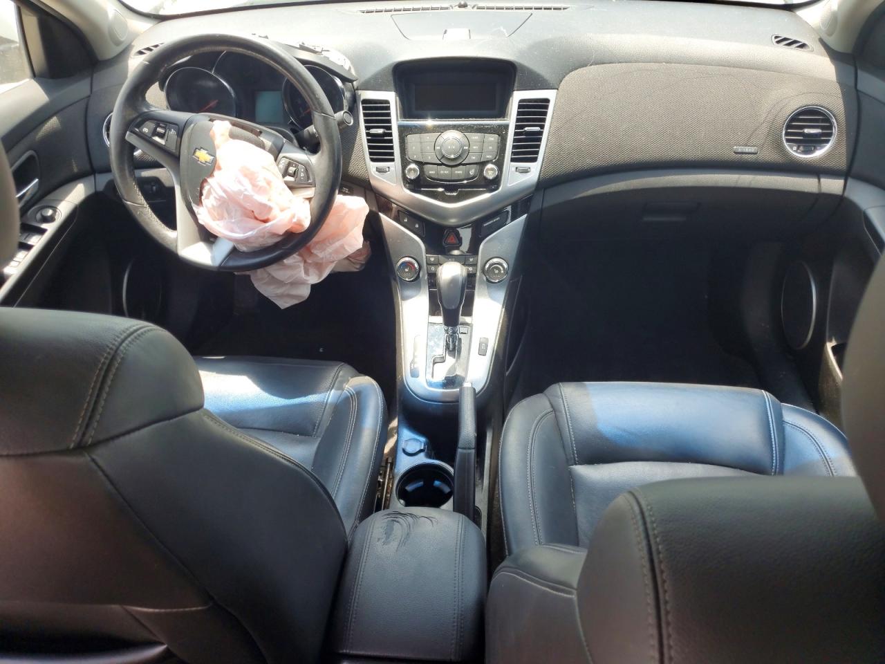 2012 Chevrolet Cruze Ltz White vin: 1G1PH5SC6C7144121